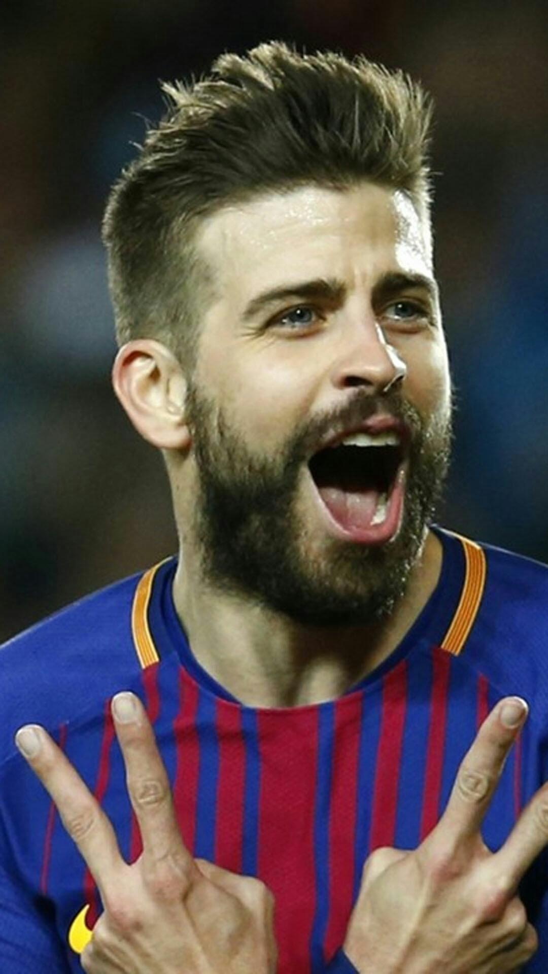 iPhone Gerard Pique, 4K wallpapers, 1080x1920 Full HD Phone