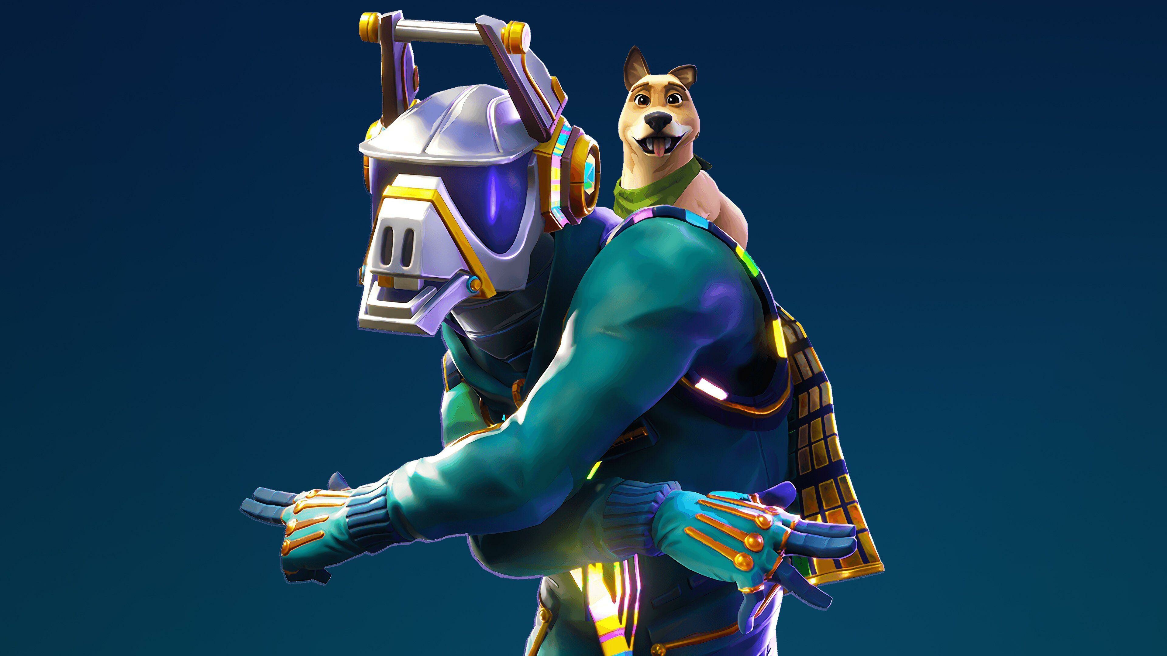 DJ Yonder, Fortnite Wallpaper, 3840x2160 4K Desktop