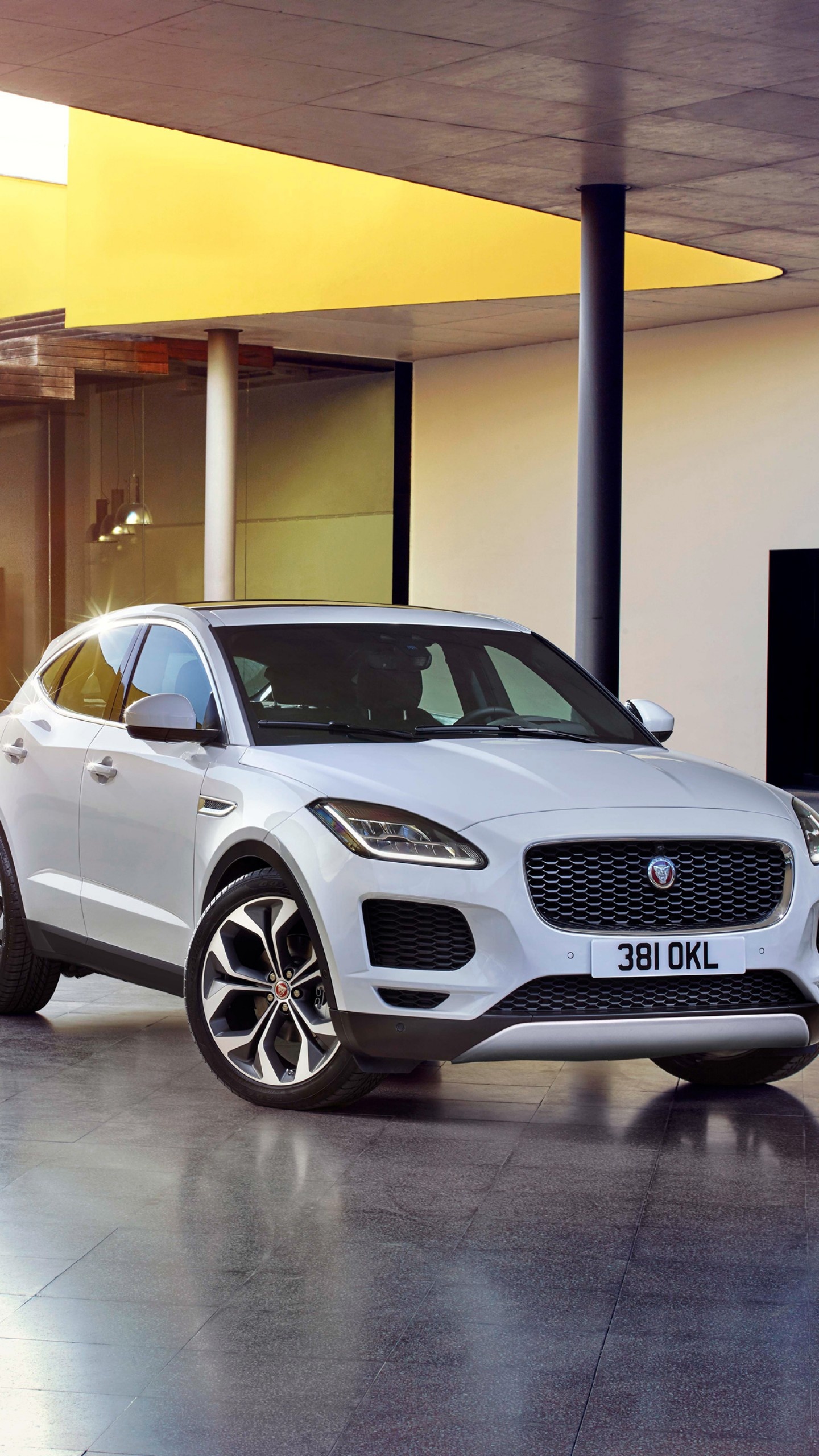 Jaguar E-PACE, Exquisite craftsmanship, Sporty elegance, Unmatched performance, 1440x2560 HD Phone