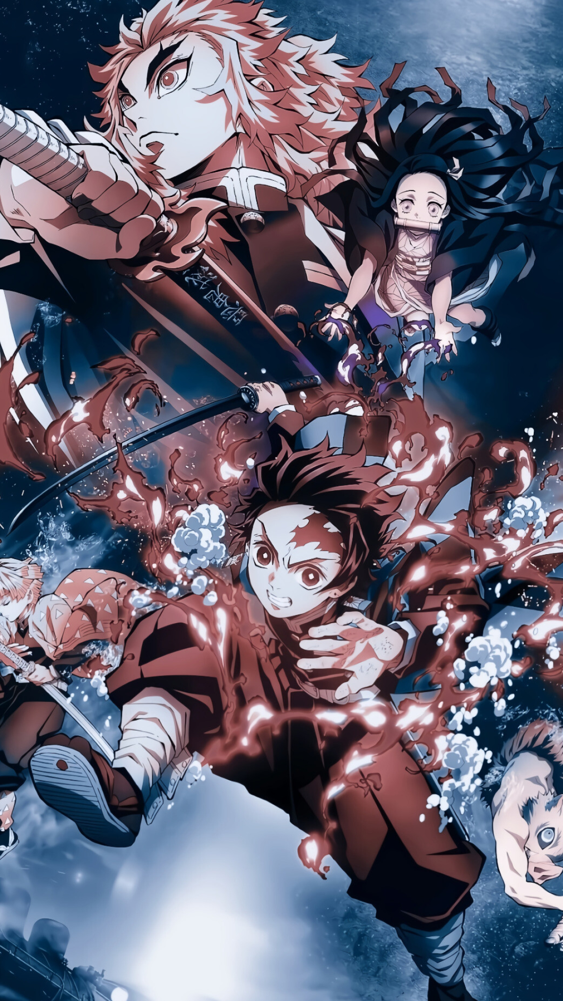 Demon Slayer: Mugen Train, Like or reblog, Requested by, 1160x2050 HD Phone