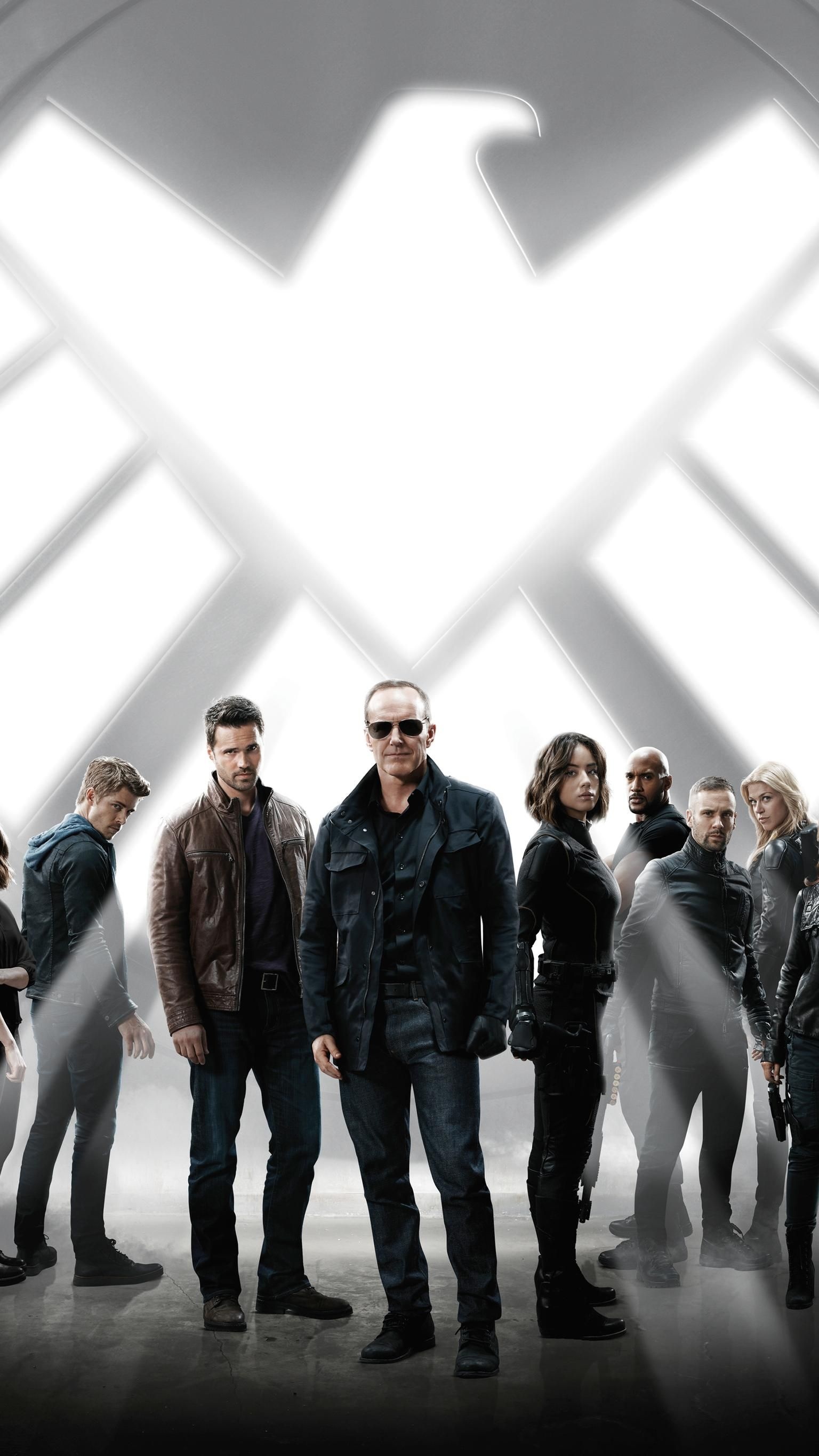 Marvel's agents, Phone wallpaper, Moviemania, Shield logo, 1540x2740 HD Phone