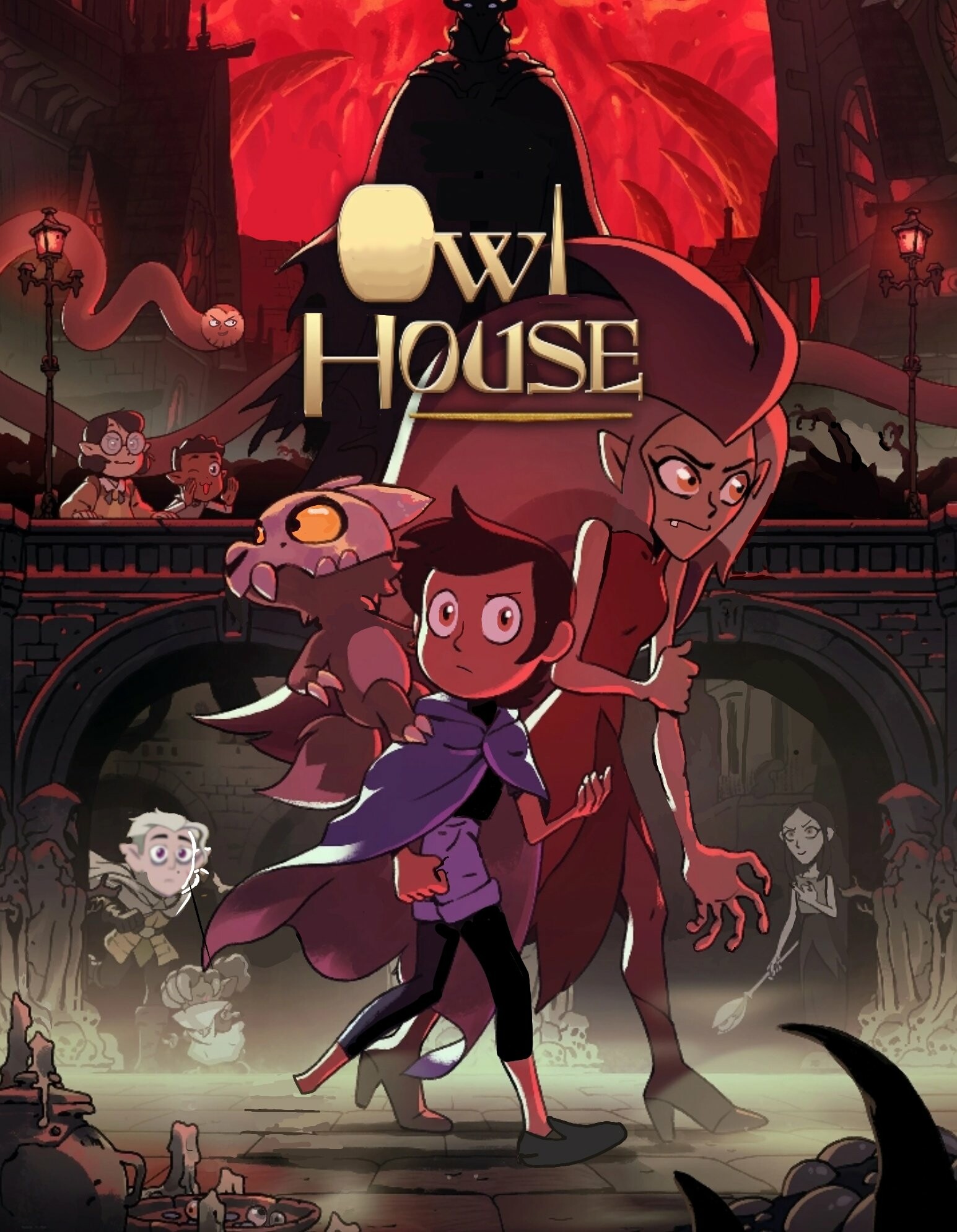 The Owl House animation, Scrolldrop's collection, Diverse wallpapers, Free downloads, 1550x1990 HD Phone