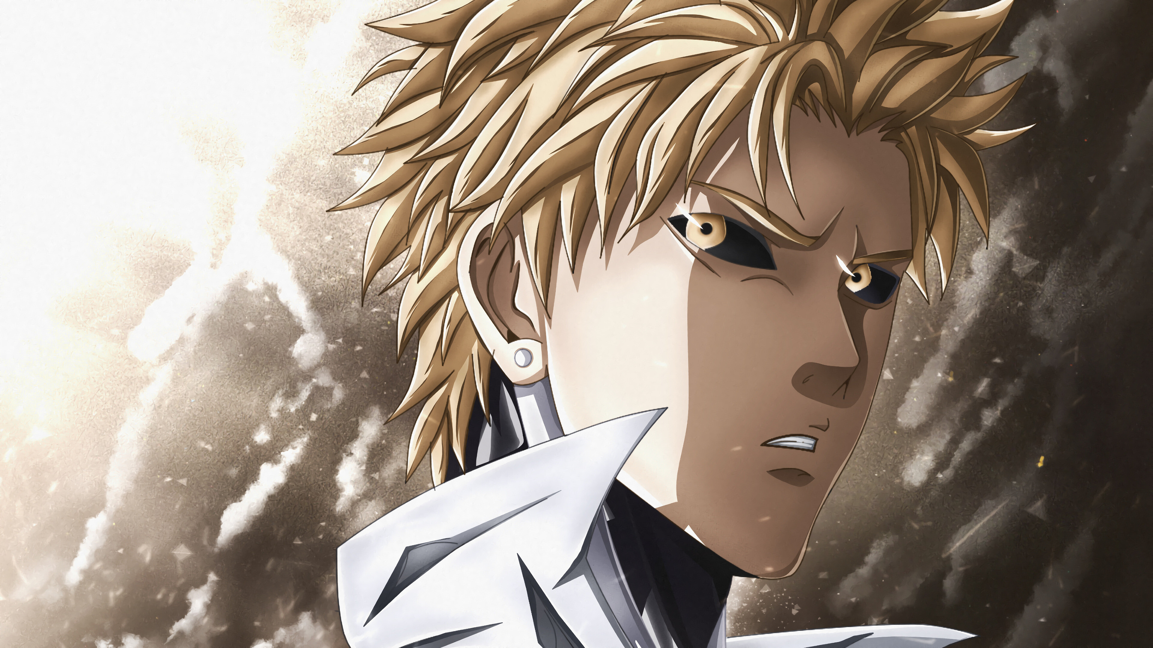 Genos, One Punch Man, 4K wallpaper, 3840x2160 4K Desktop