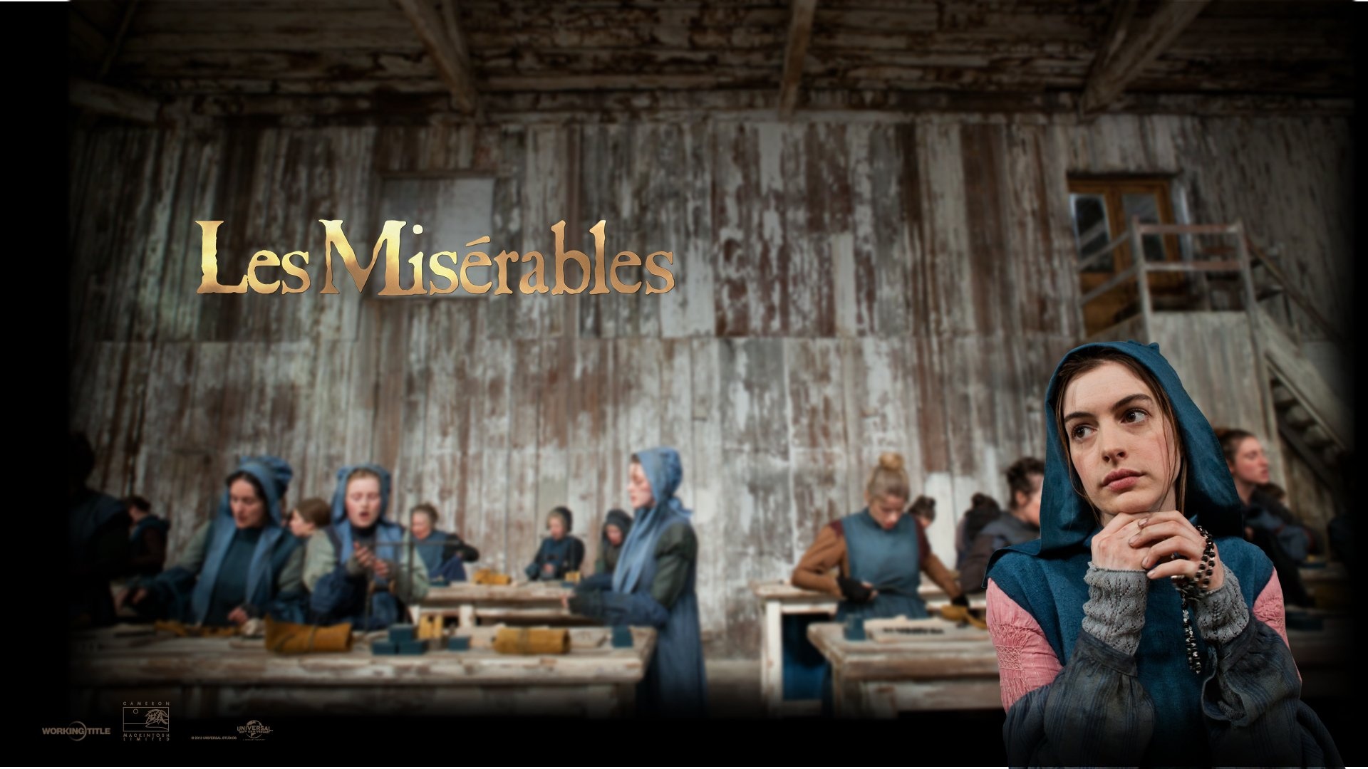 Les Miserables, Emotional journey, Striking visuals, Immersive experience, 1920x1080 Full HD Desktop