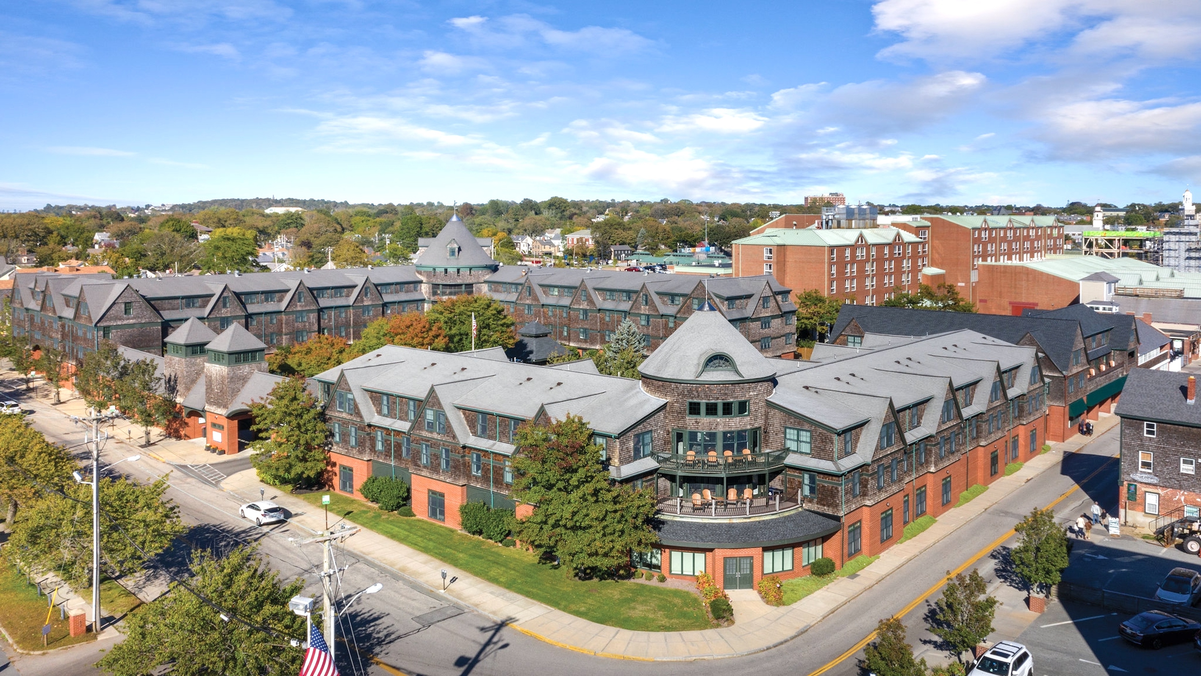 Newport, Rhode Island, Oceanfront resort, Wyndham Long Wharf, 3840x2160 4K Desktop