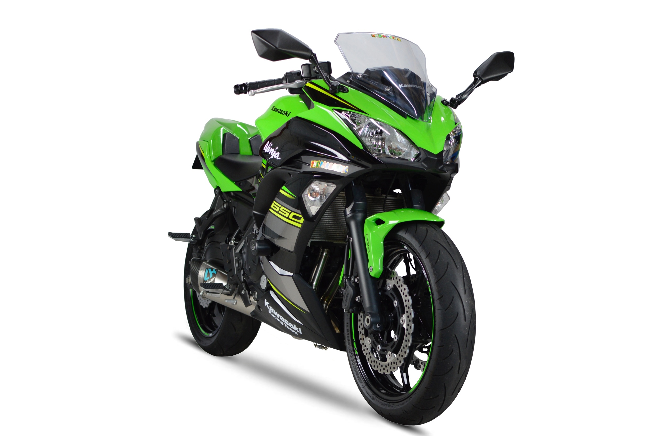 Kawasaki Ninja 650, Full system kit, Leiker, 2500x1670 HD Desktop