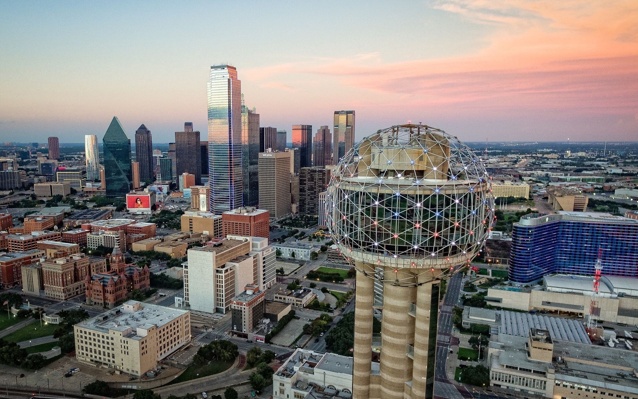 Skyline travels, Dallas skyline marvel, Texas travel, Beautiful magazine, 2050x1290 HD Desktop