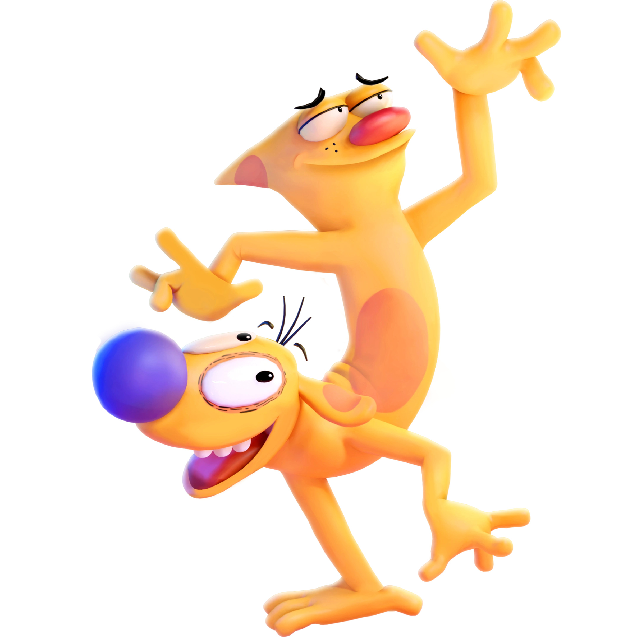 CatDog, Cartoon series, Animation, All Star Brawl Wiki, 2160x2160 HD Phone