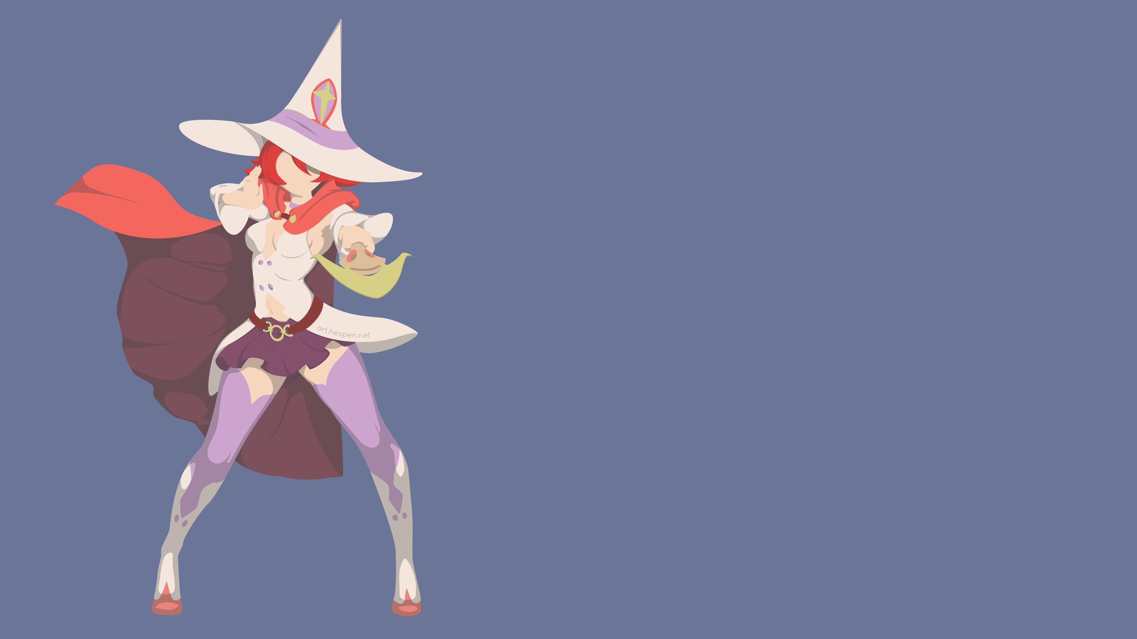 Little Witch Academia, Overwatch crossover, 3840x2160 4K Desktop