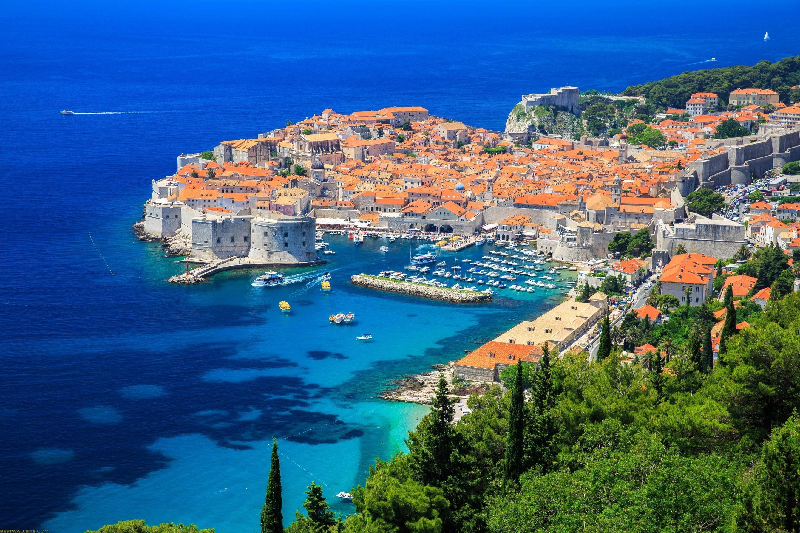 Croatia, Travels, Scenic landscapes, Mediterranean paradise, 2690x1790 HD Desktop