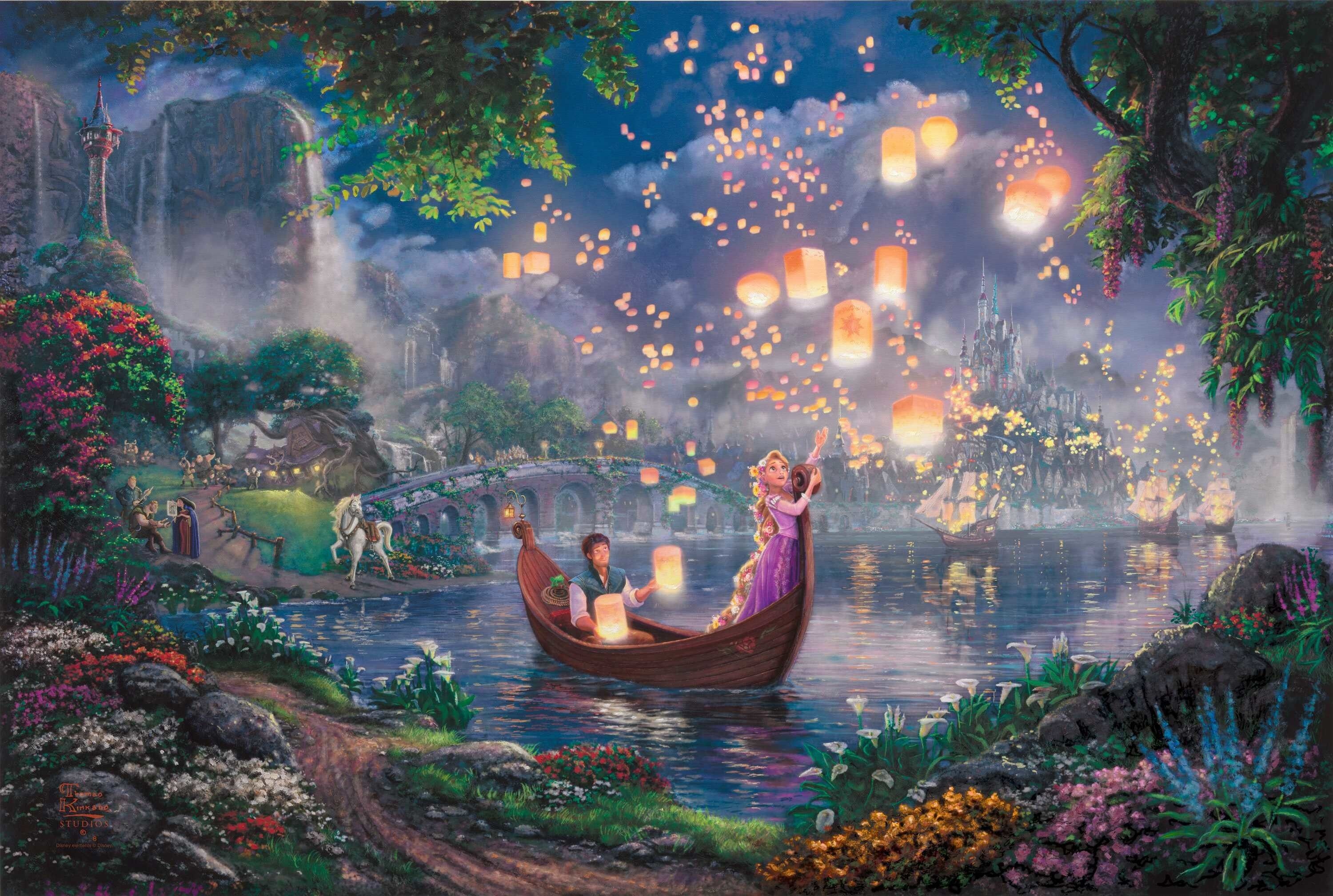 4K wallpapers, Tangled spectacle, Adventure awaits, Disney animation, 3000x2020 HD Desktop