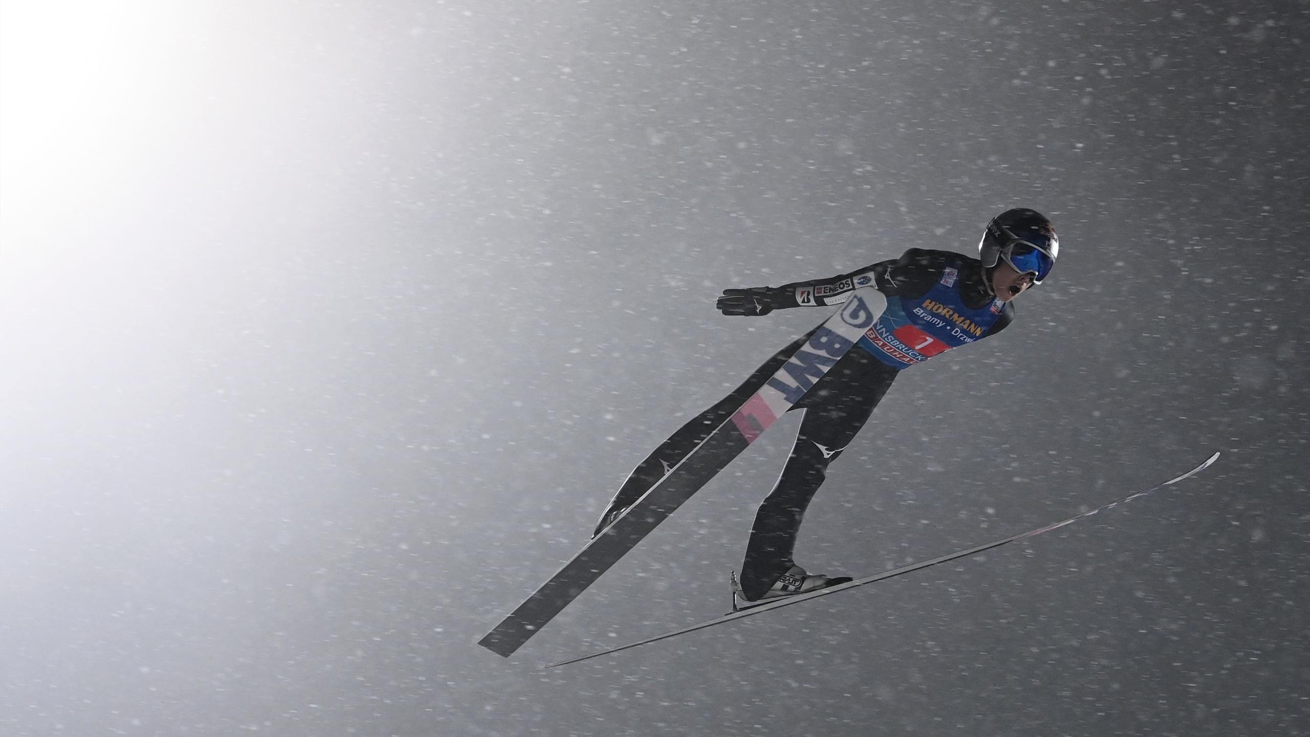 Ryoyu Kobayashi, Ski jumping Wallpaper, 2560x1440 HD Desktop