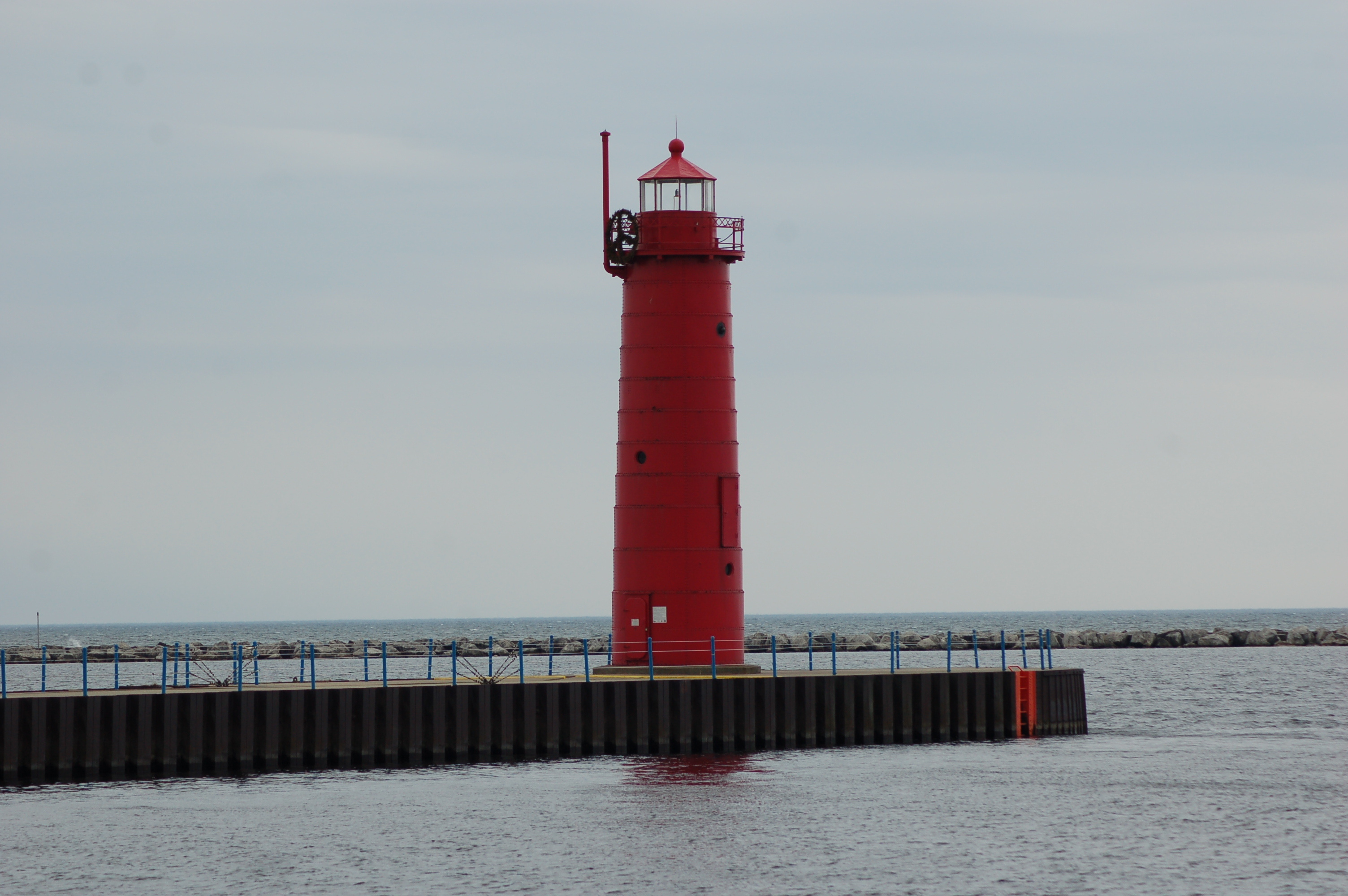 Lake Michigan, Muskegon South Pierhead, The Mitten, Travel, 3010x2000 HD Desktop