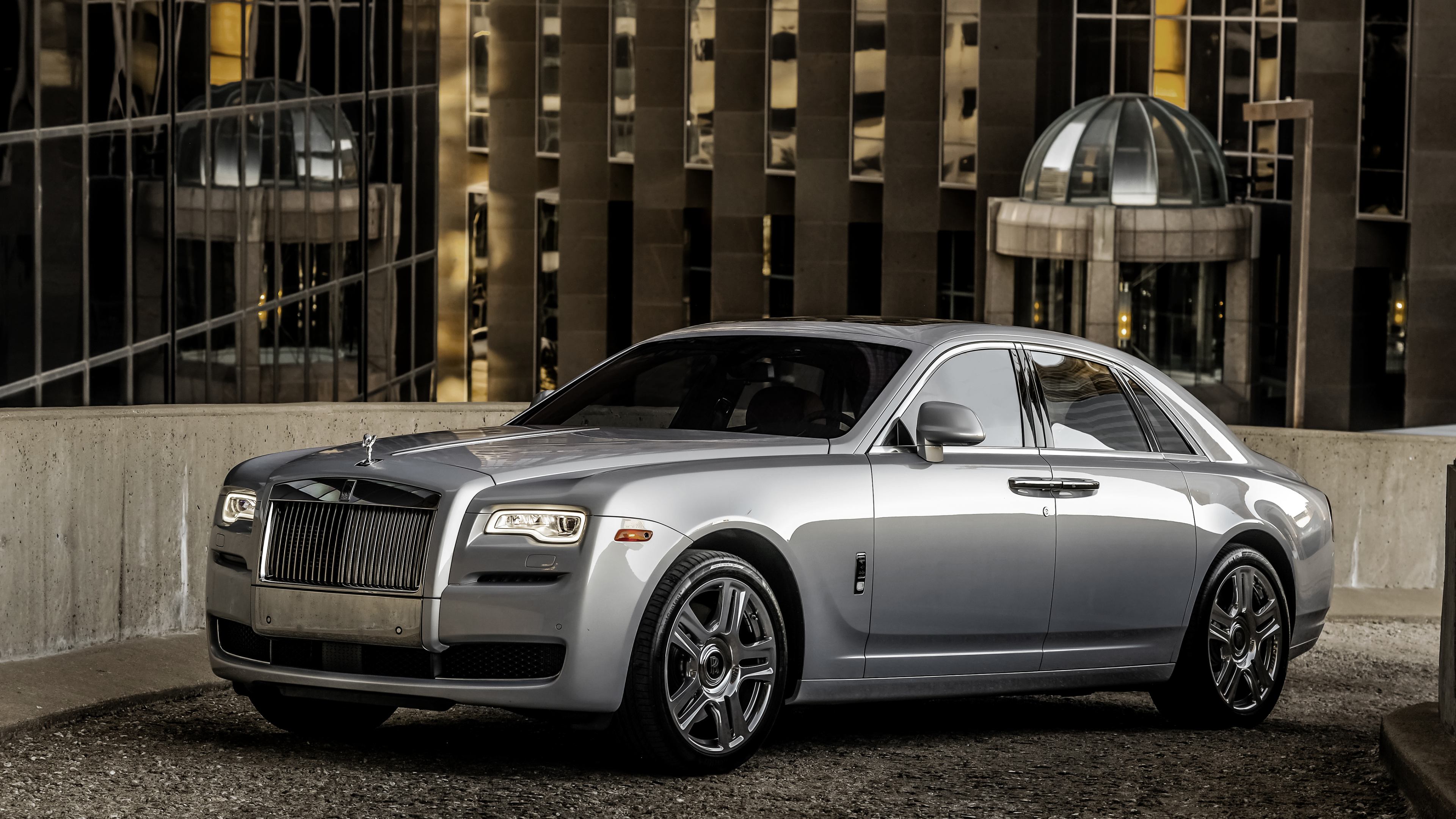 2015 Model, Rolls-Royce Ghost Wallpaper, 3840x2160 4K Desktop