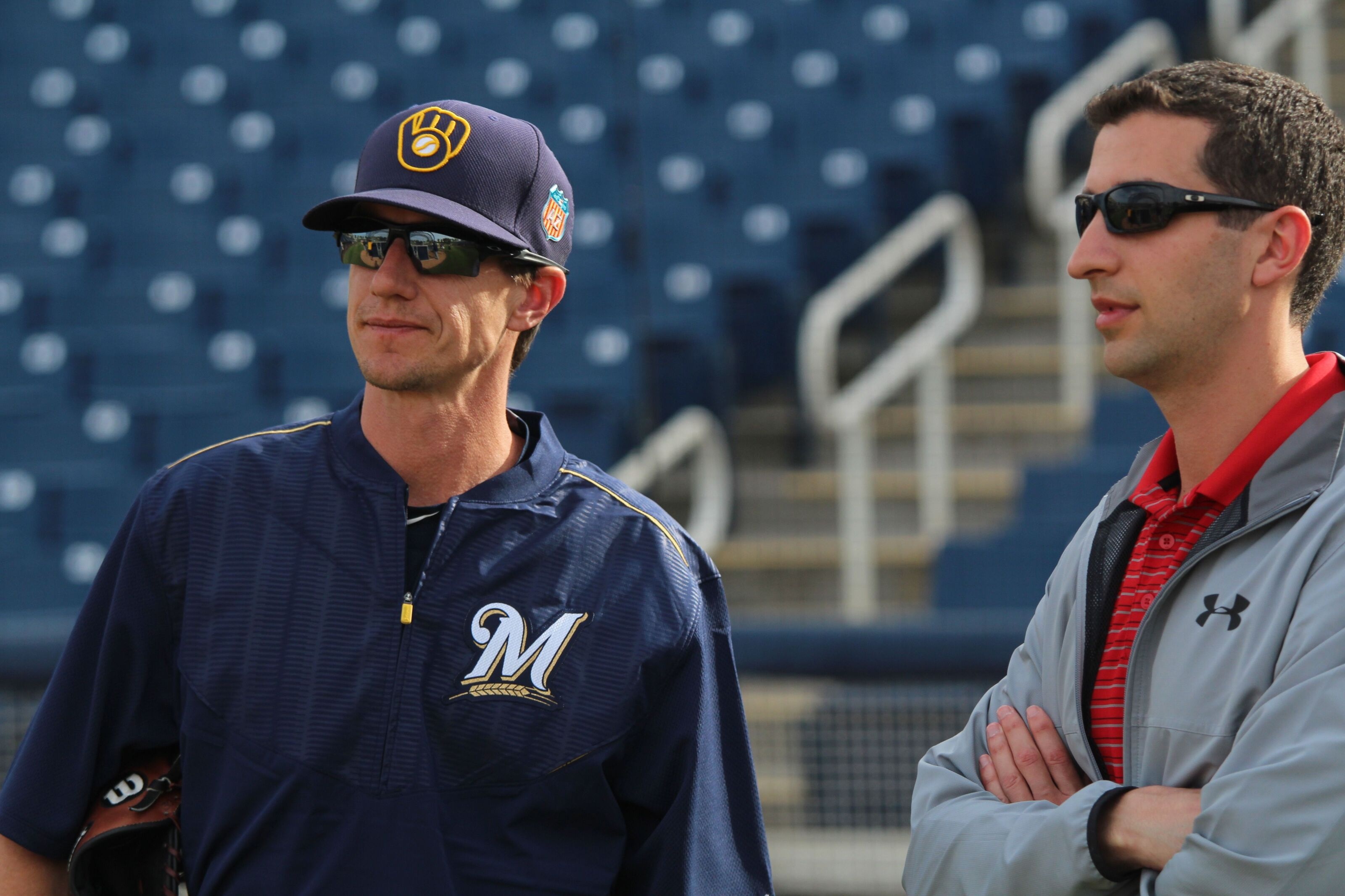 Craig Counsell and David Stearns, Milwaukee Brewers Wallpaper, 3200x2140 HD Desktop