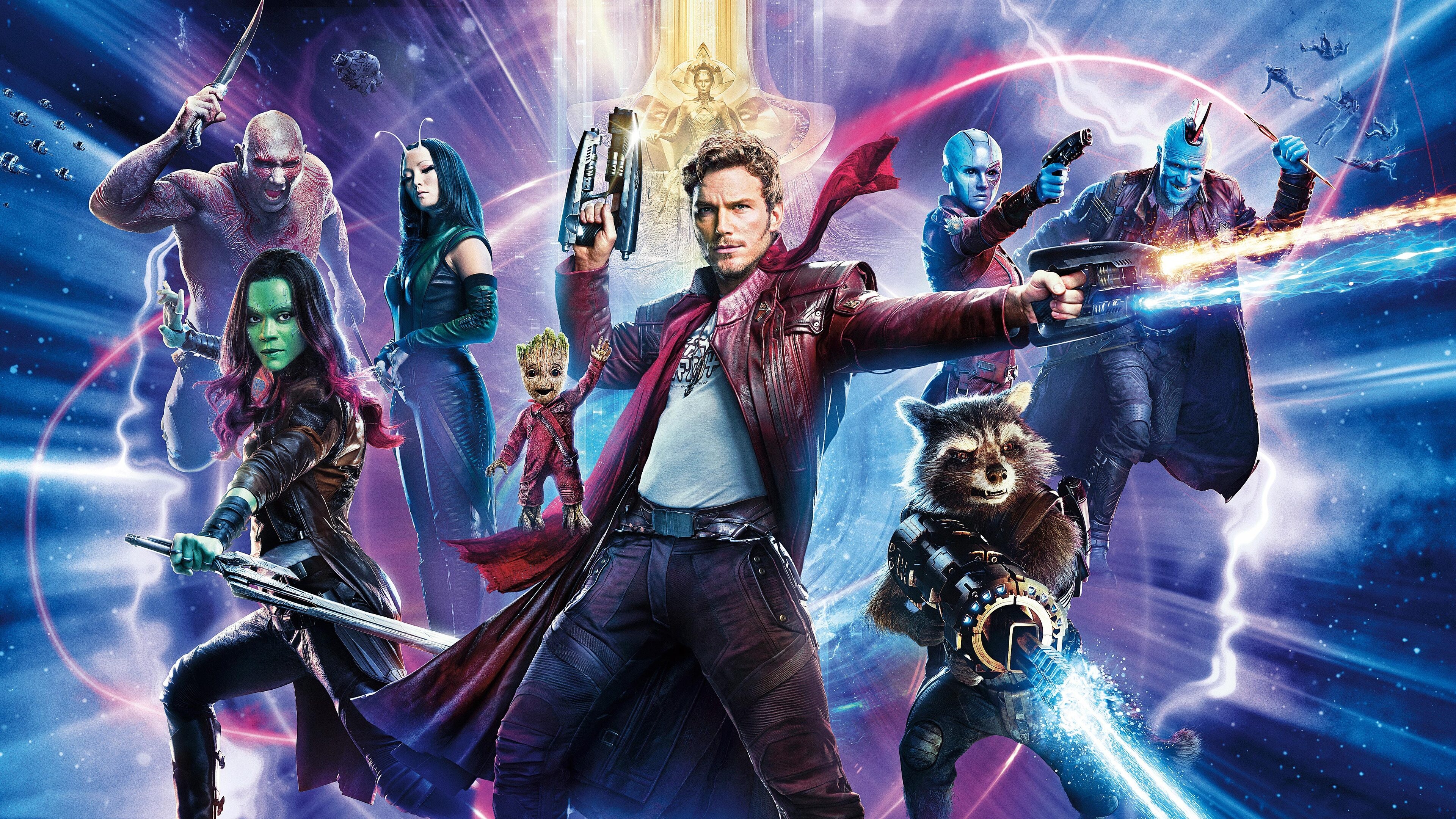 Guardians of the Galaxy Volume 2, 5K 4K HD, Backgrounds, 3840x2160 4K Desktop