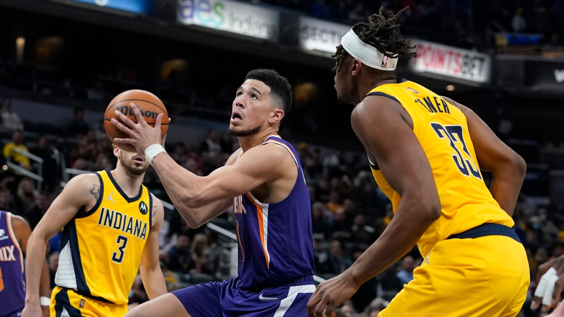 Suns vs Pacers, Devin Booker Wallpaper, 1980x1120 HD Desktop