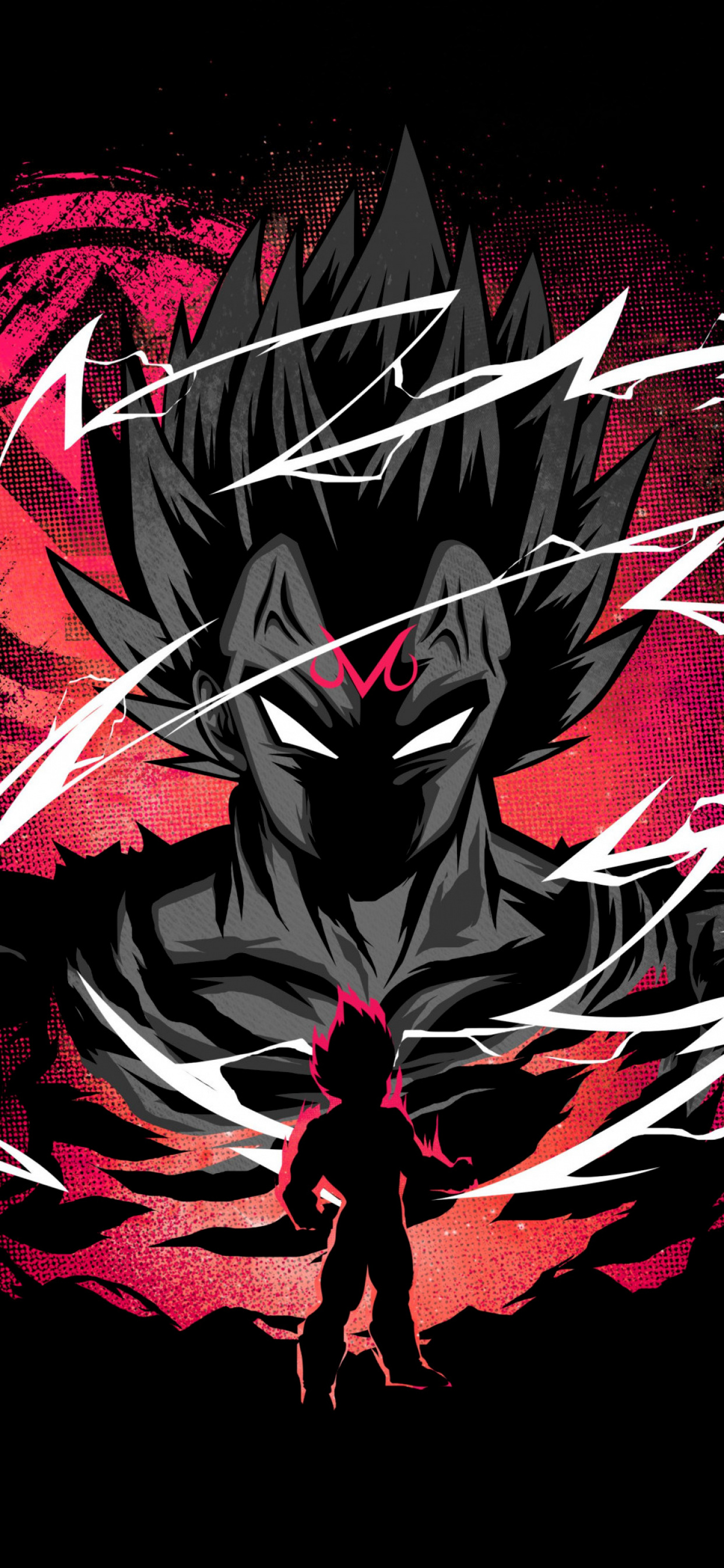 Vegeta Wallpaper, 4K, Dragon Ball Super, 1250x2690 HD Phone