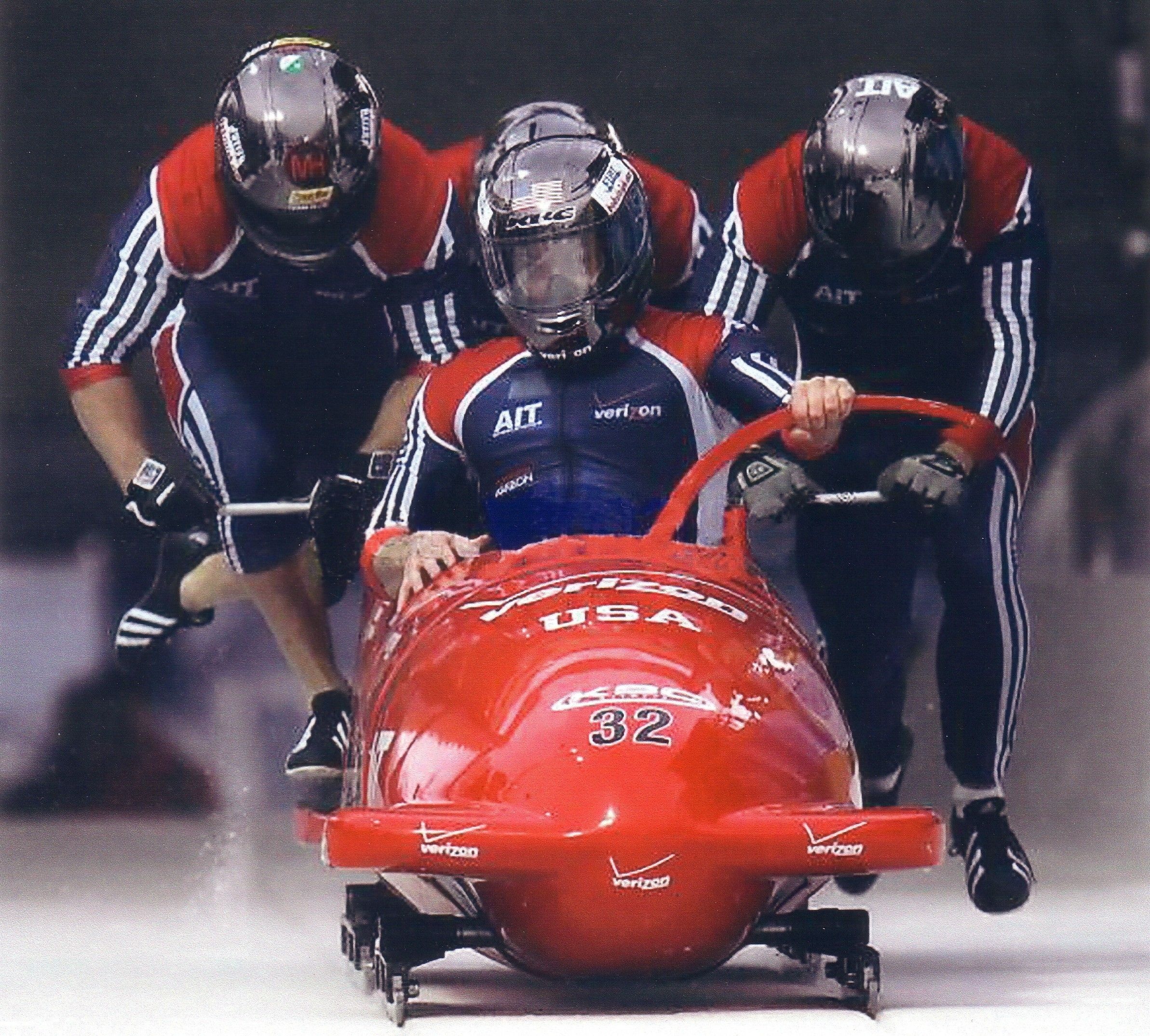 Bobsleigh adrenaline rush, World of sports, Thrilling experience, Unison teamwork, 2390x2150 HD Desktop