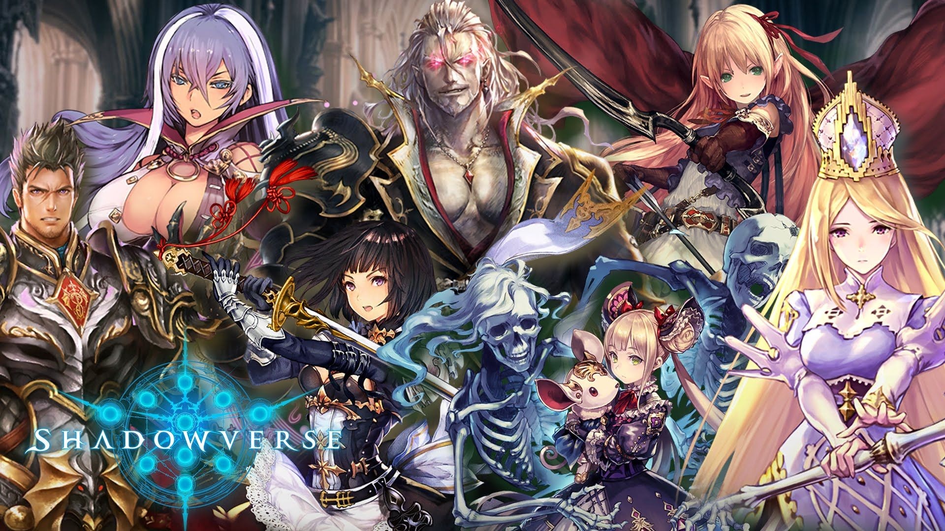 Shadowverse, Artistic wallpapers, Stunning backgrounds, Gaming aesthetics, 1920x1080 Full HD Desktop