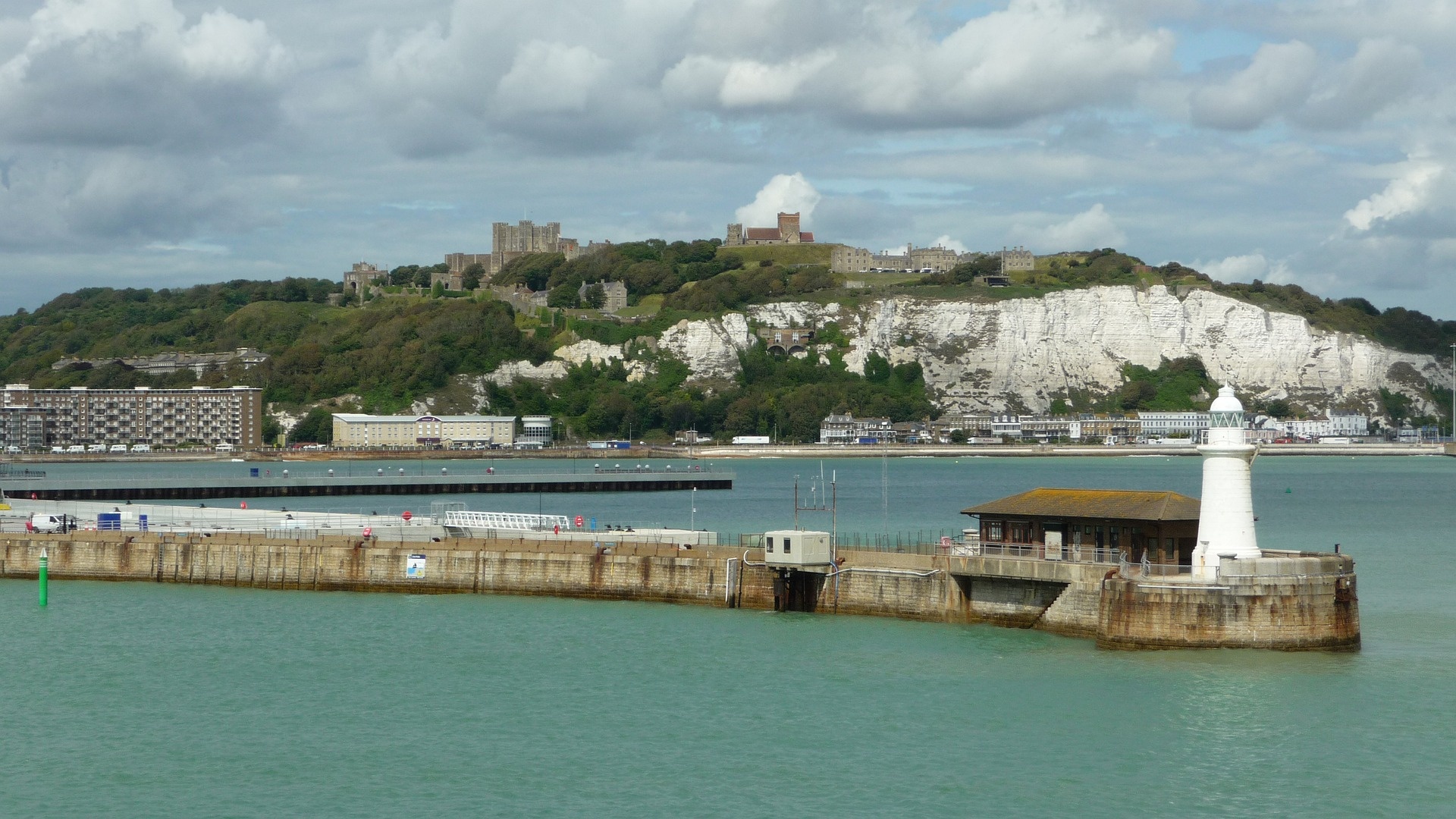 White Cliffs of Dover, Bolthole, Saint Margarets at Cliffe, Rental accommodation, 1920x1080 Full HD Desktop