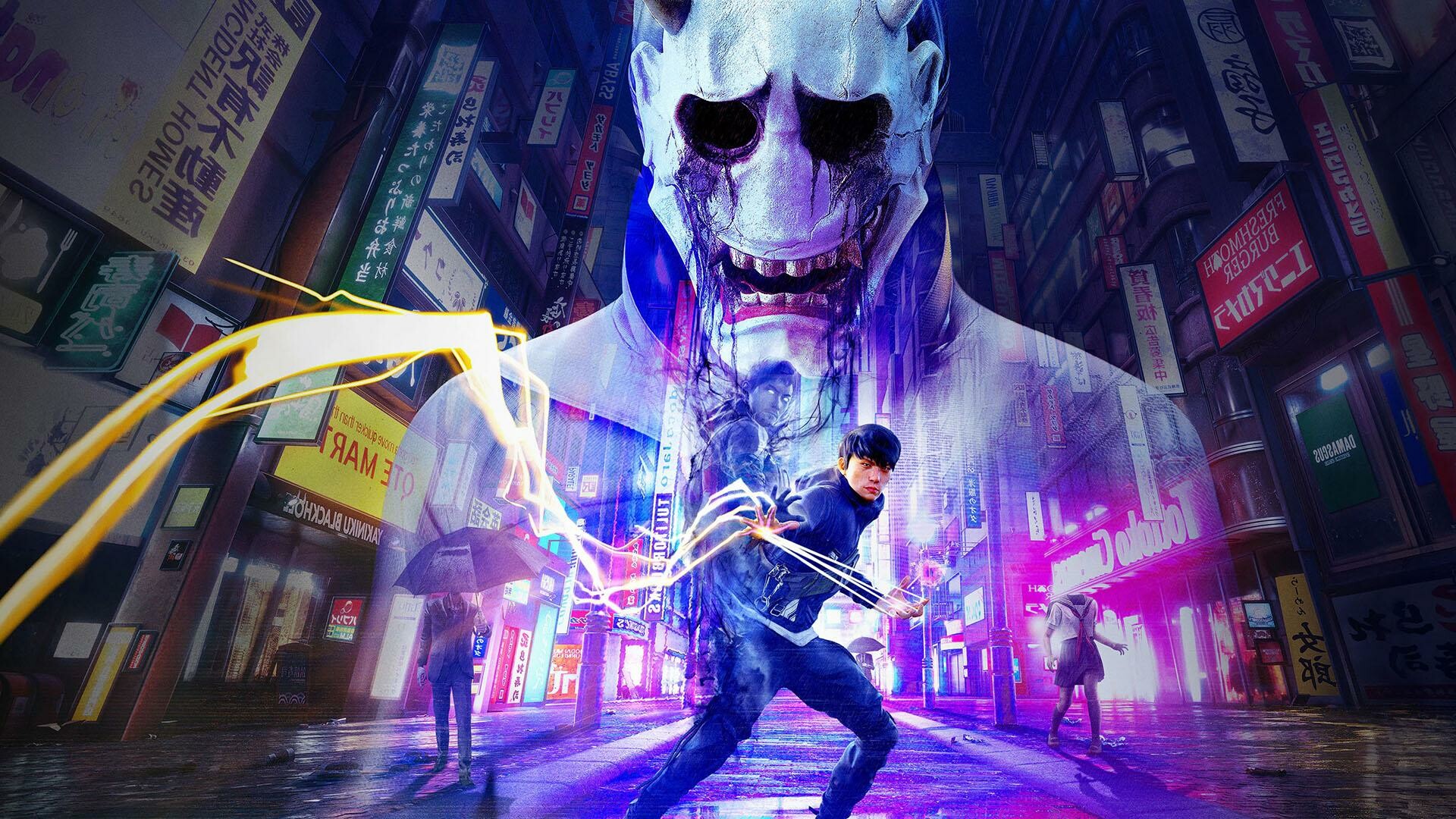 Ghostwire: Tokyo, Haunting visuals, Unique gameplay mechanics, Thrilling supernatural encounters, 1920x1080 Full HD Desktop