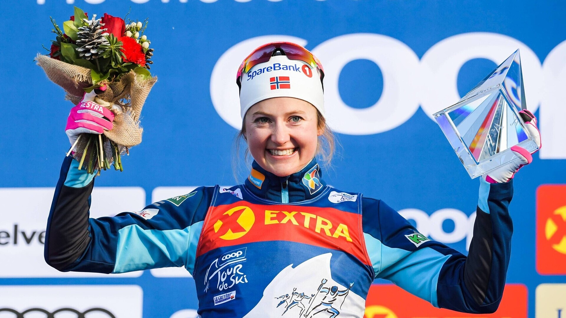 Ingvild Flugstad Ostberg, Tour de Ski victory, Skiing dominance, ERR coverage, 1920x1080 Full HD Desktop