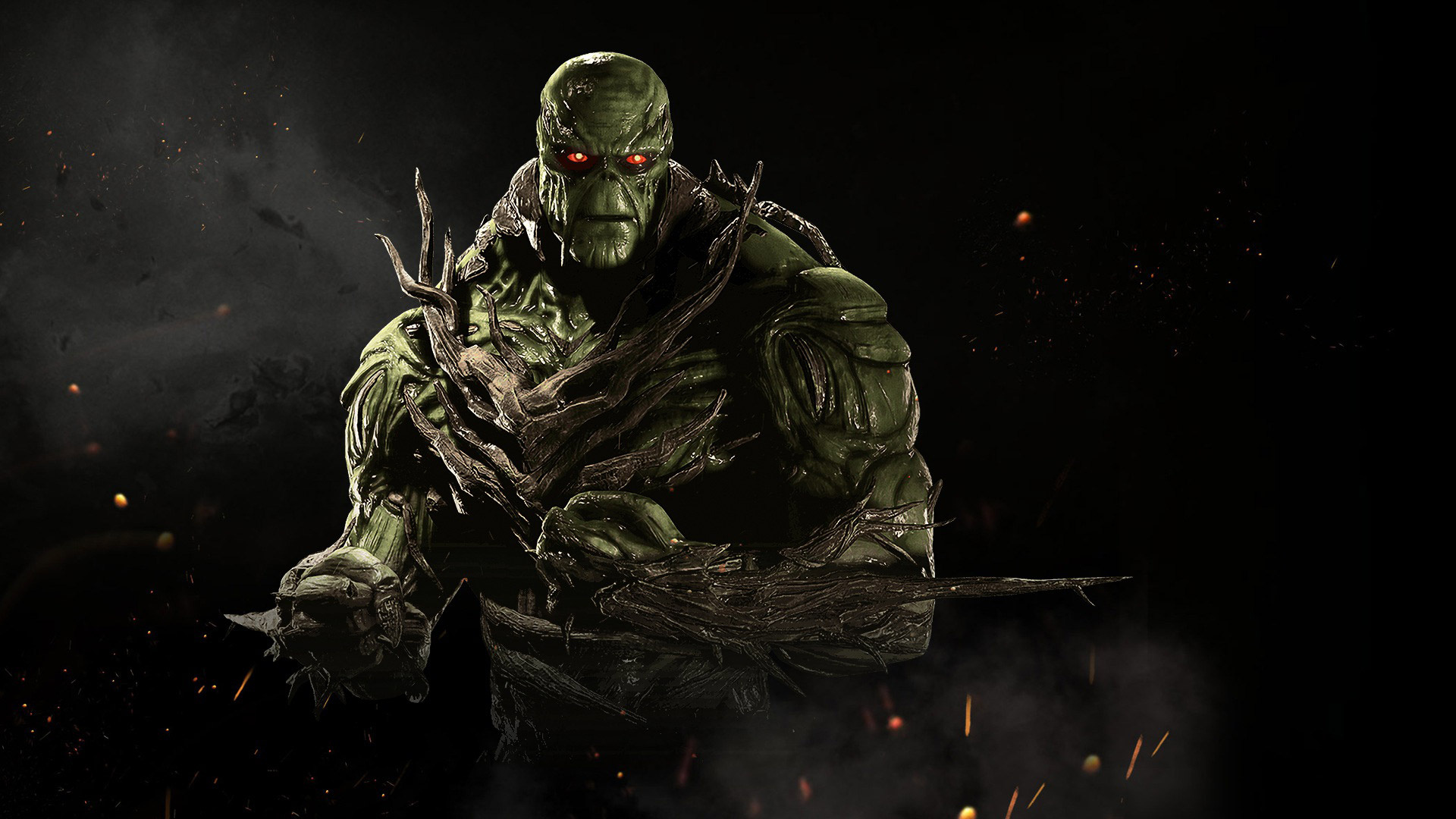 Swamp Thing, Injustice 2 Wallpaper, 1920x1080 Full HD Desktop