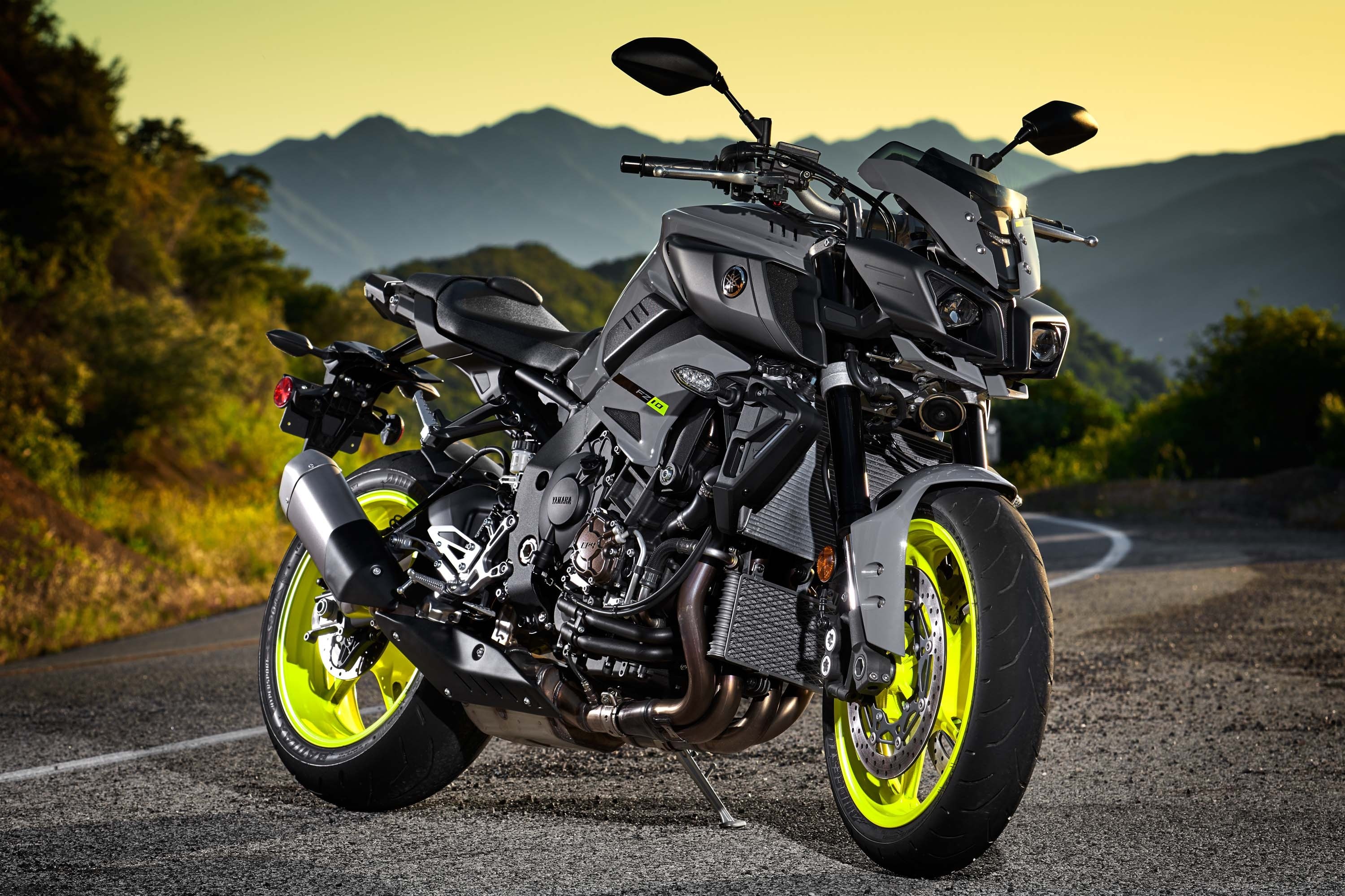 Yamaha MT-10, Striking wallpapers, Exhilarating speeds, Thrilling performance, 3000x2000 HD Desktop