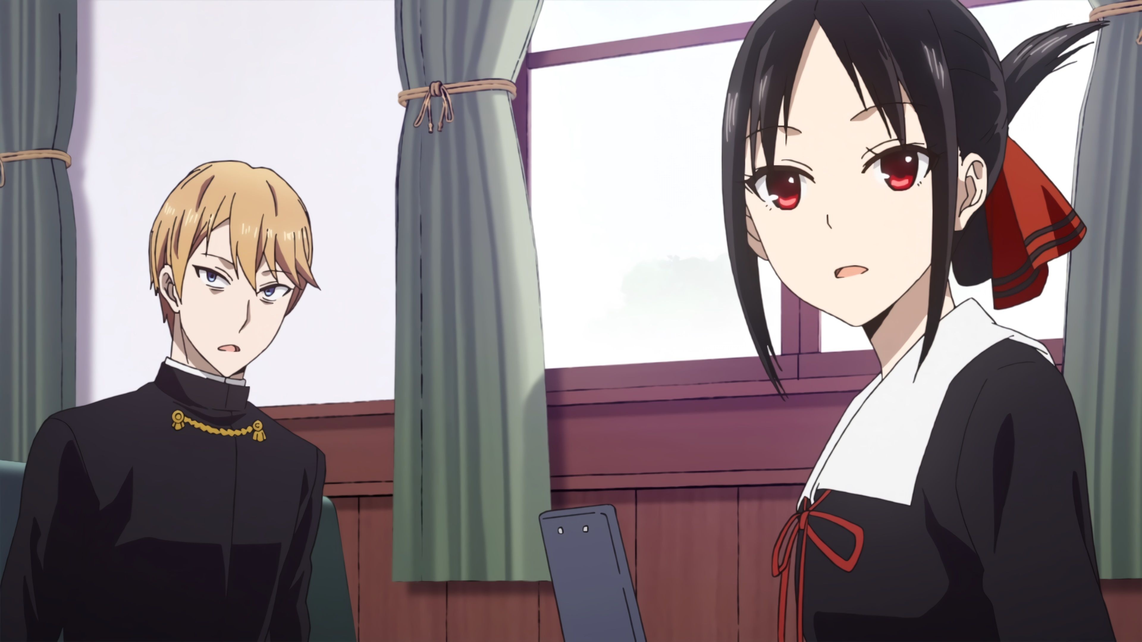 Kaguya Shinomiya, Love is War, Funny scene, Comic relief, 3840x2160 4K Desktop