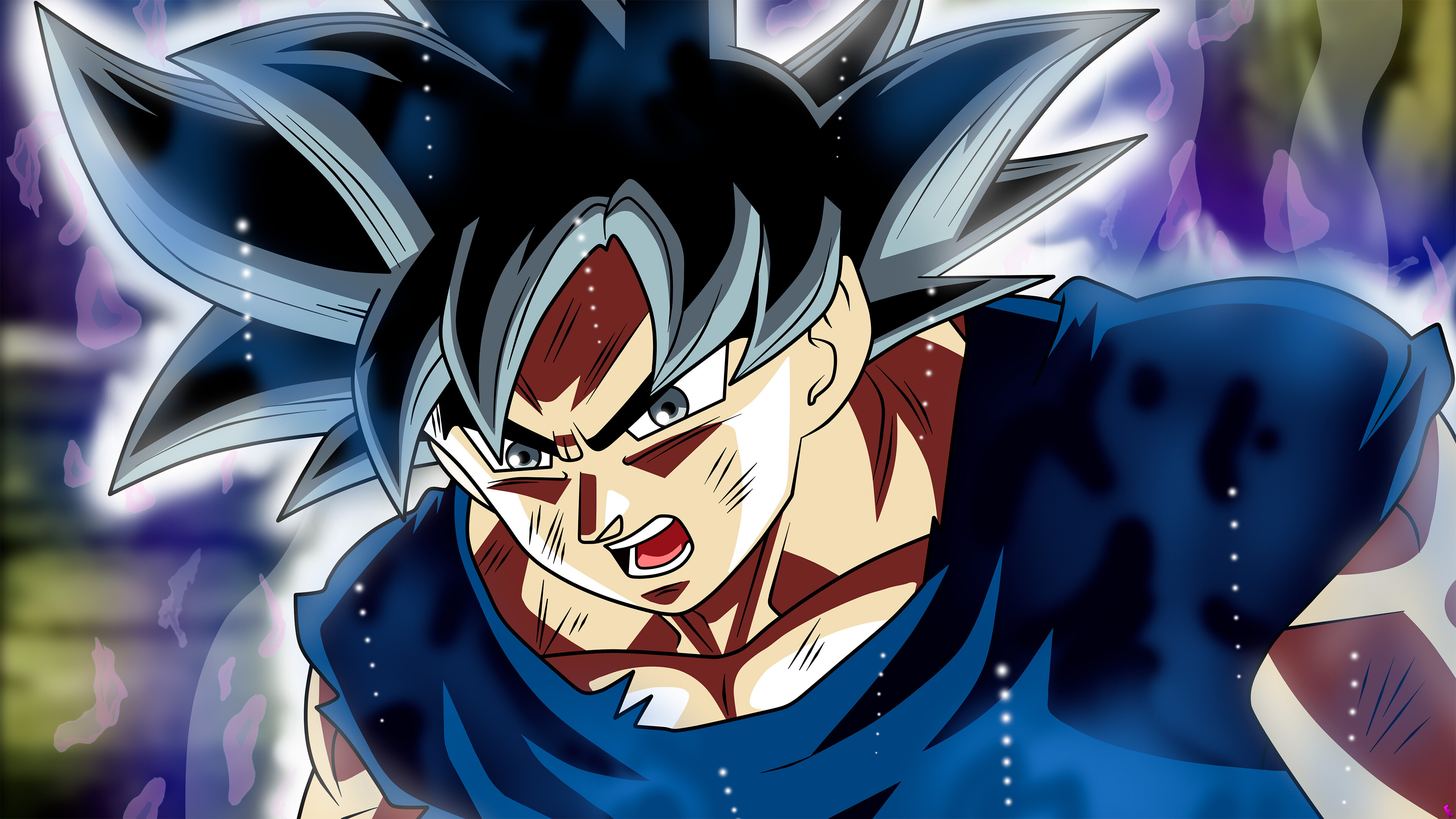 Ultra Instinct, Goku Wallpaper, 3840x2160 4K Desktop