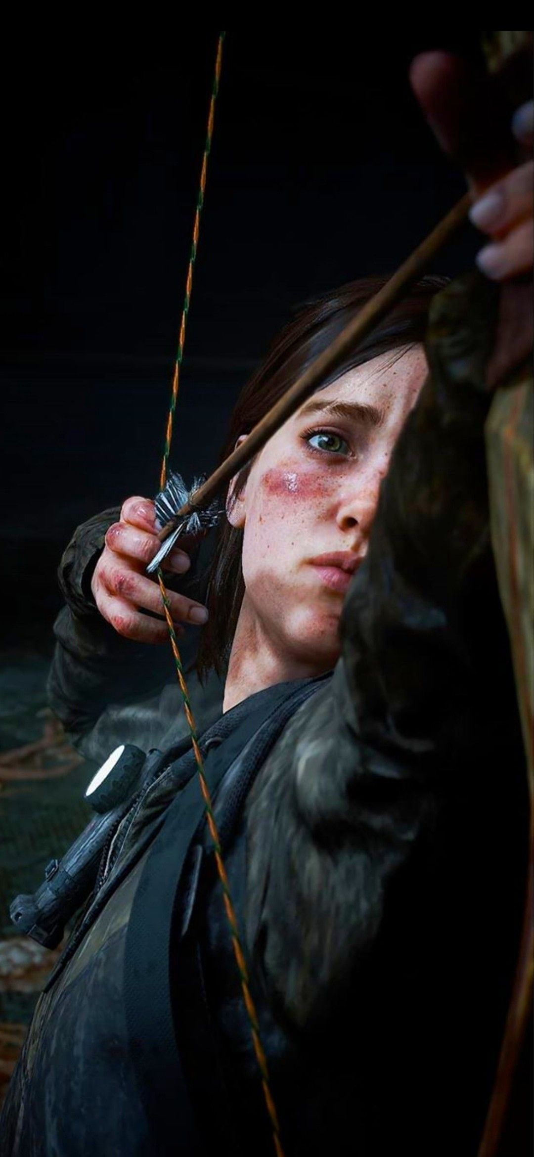 Ellie Williams, The Last of Us Part II, drawn bow and arrow, HD Phone wallpaper