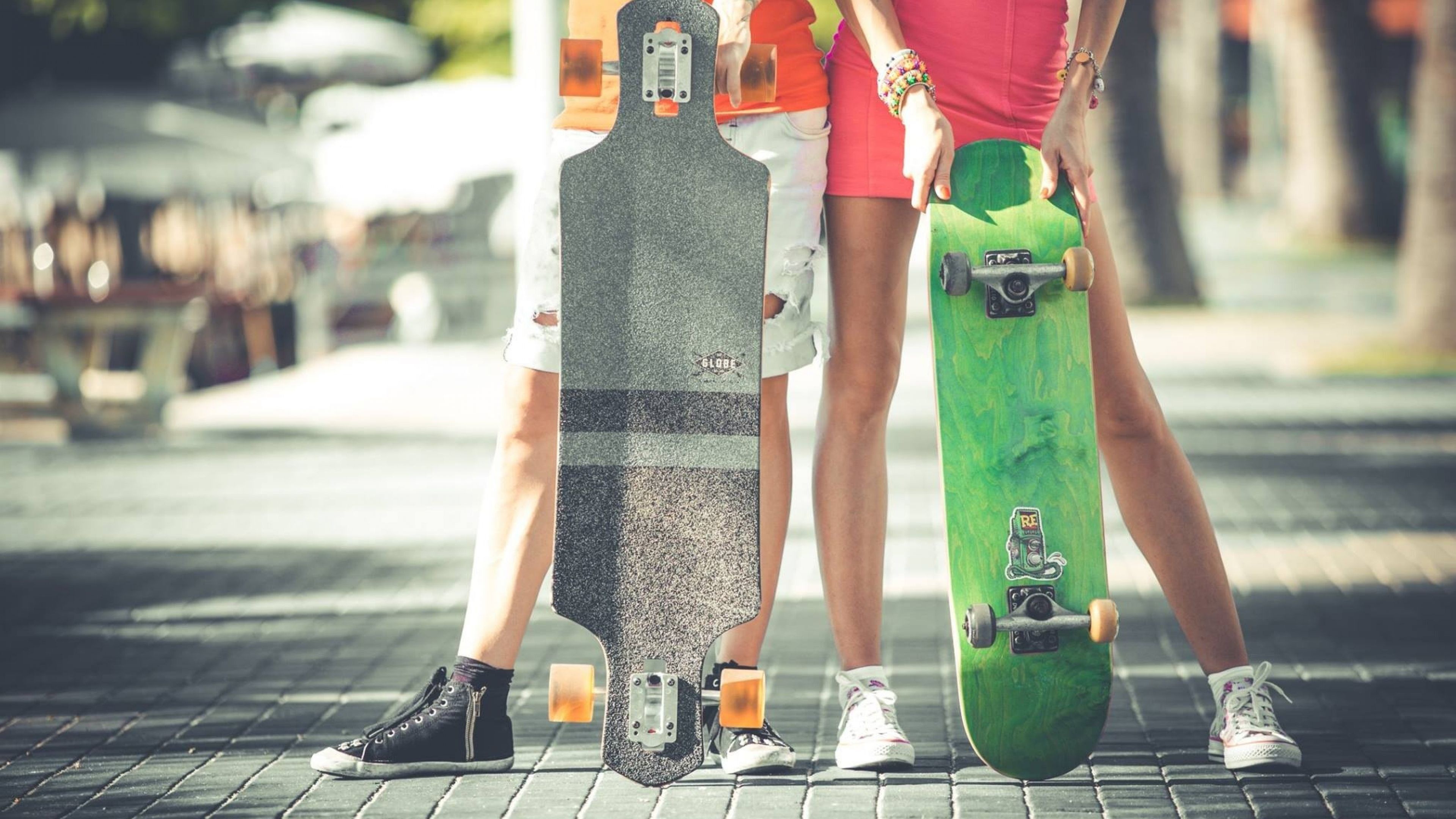 Longboard and skateboard, Longboarding Wallpaper, 3840x2160 4K Desktop