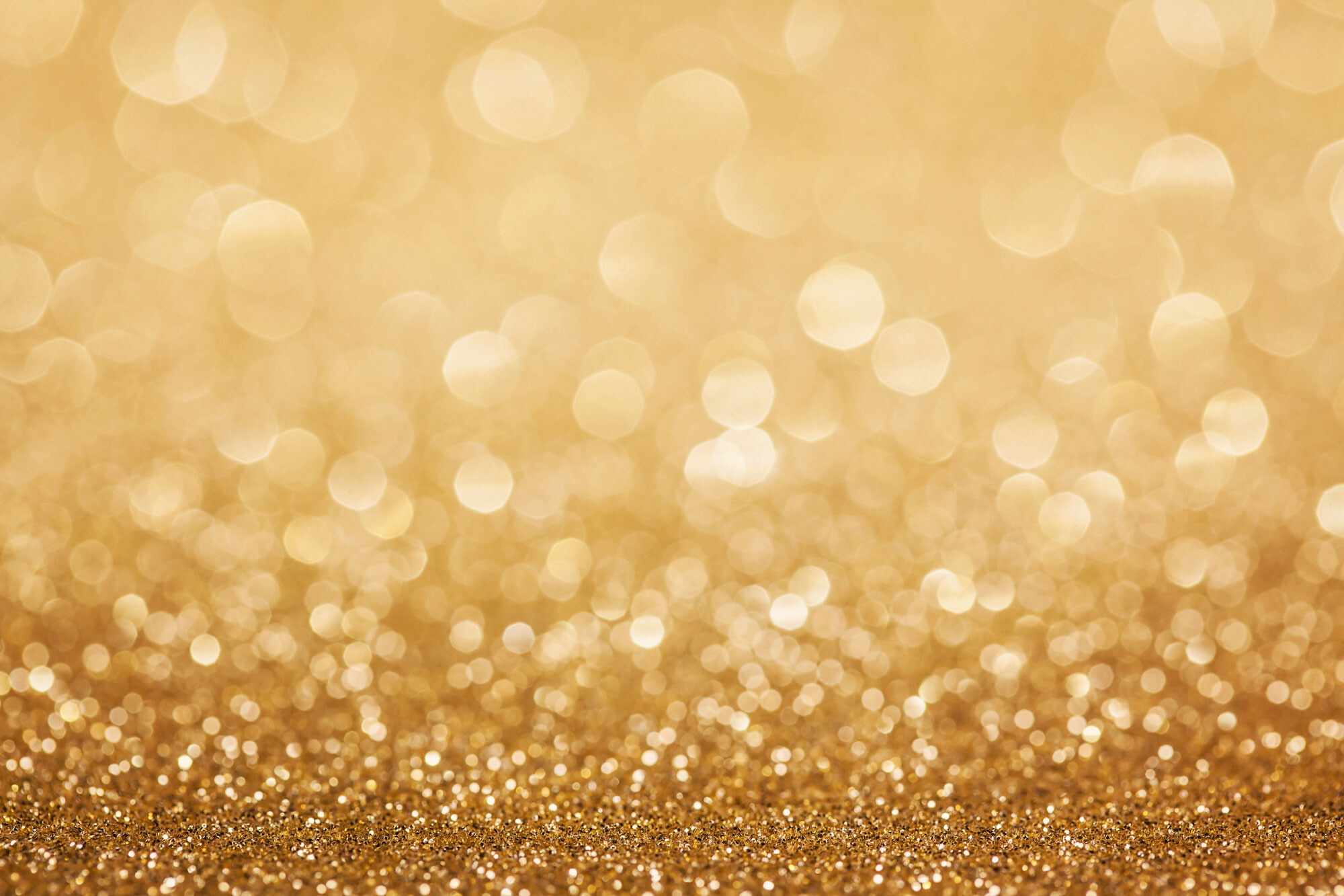 Golden glitter background, Sparkling texture, Glowing shine, Gilded pattern, 2000x1340 HD Desktop