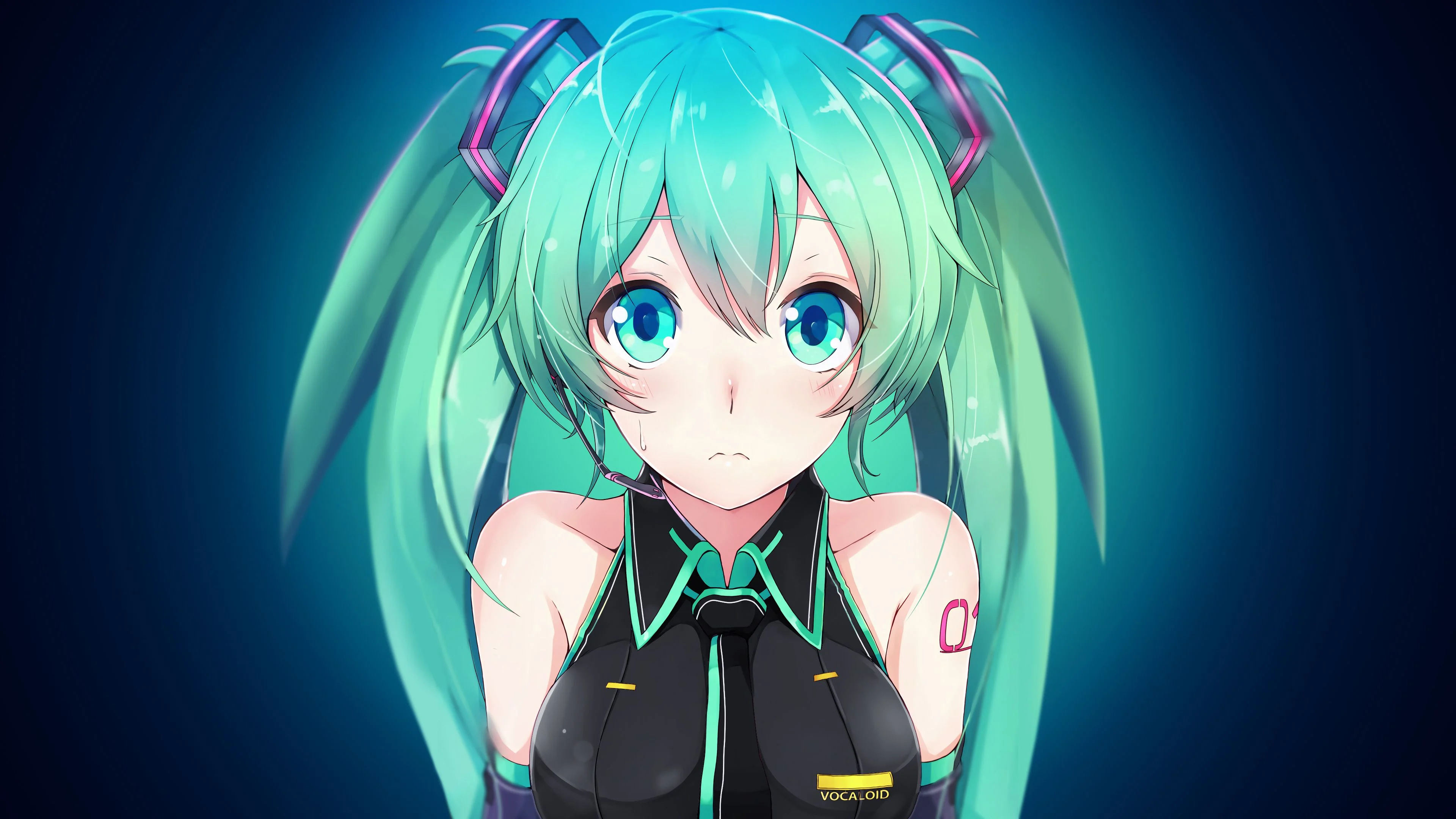 Hatsune Miku, Various wallpapers, Free backgrounds, 3840x2160 4K Desktop