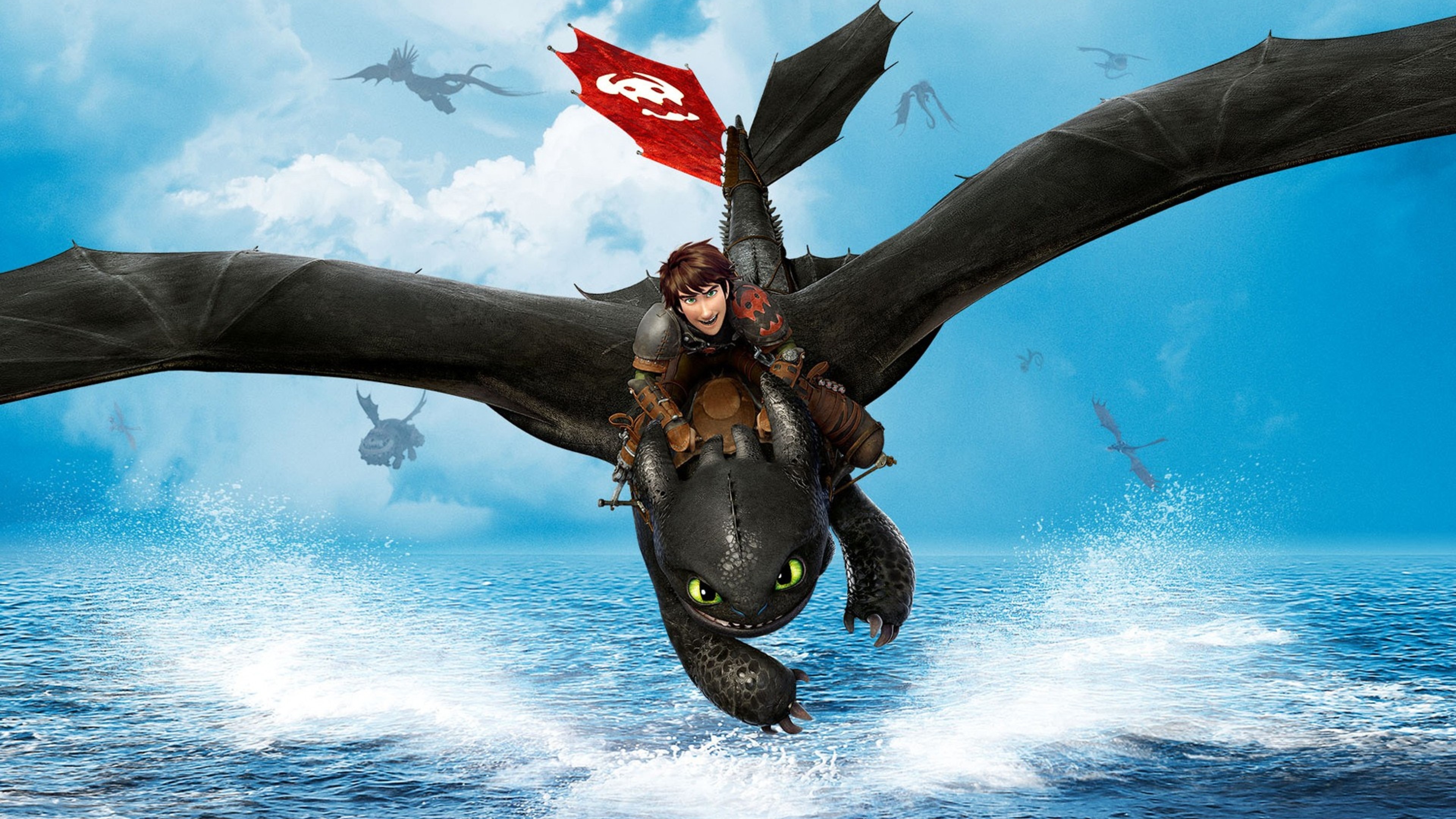 DreamWorks movies, How to Train Your Dragon 2, Movies, Wallpapers, 3840x2160 4K Desktop