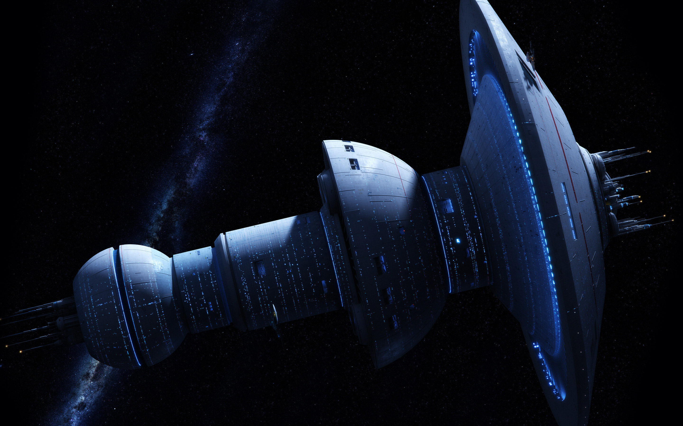 Spacedock, Star Trek Wallpaper, 2880x1800 HD Desktop