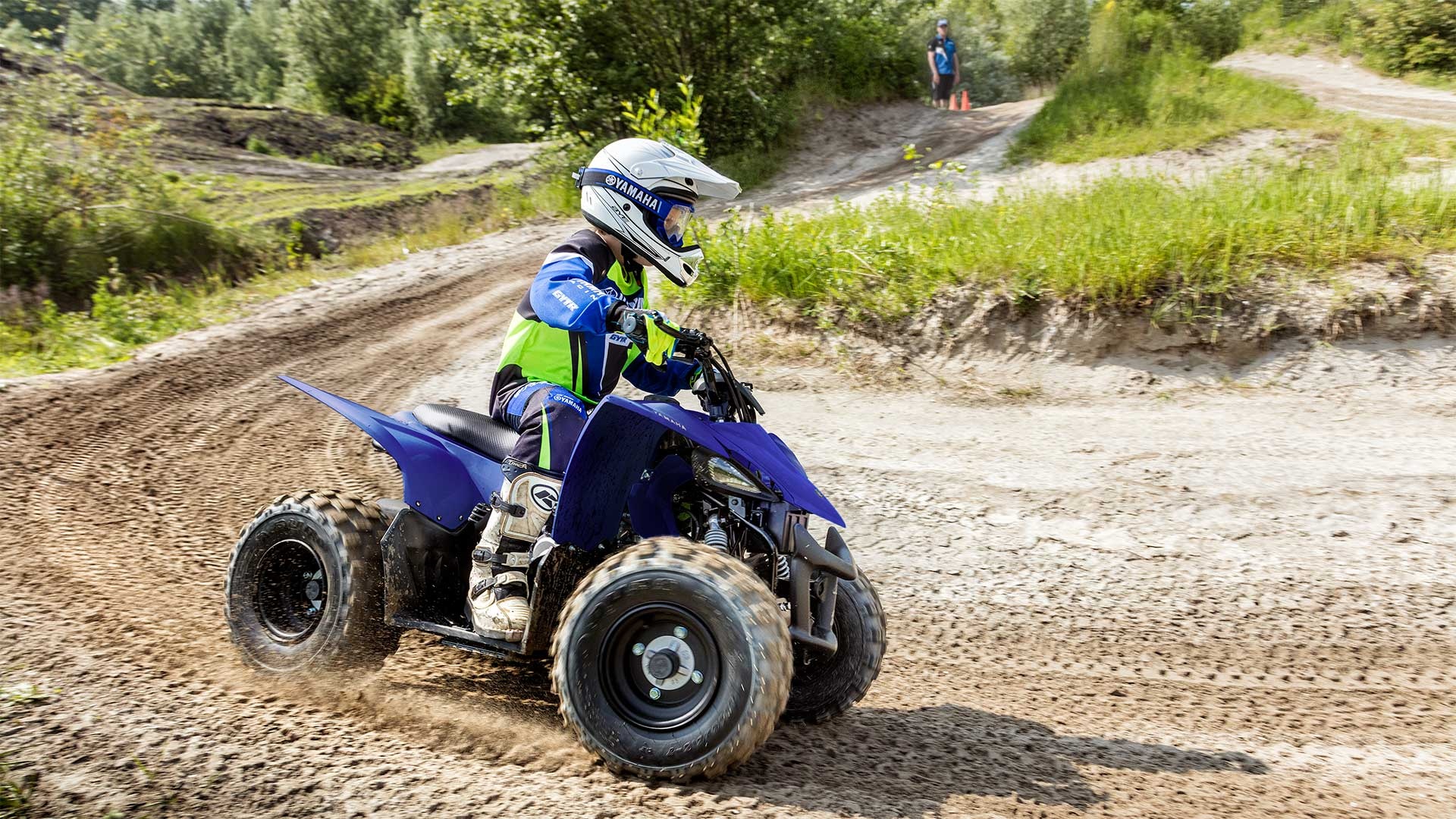Yamaha YFM90R, Sport ATV, Side by side, 1920x1080 Full HD Desktop