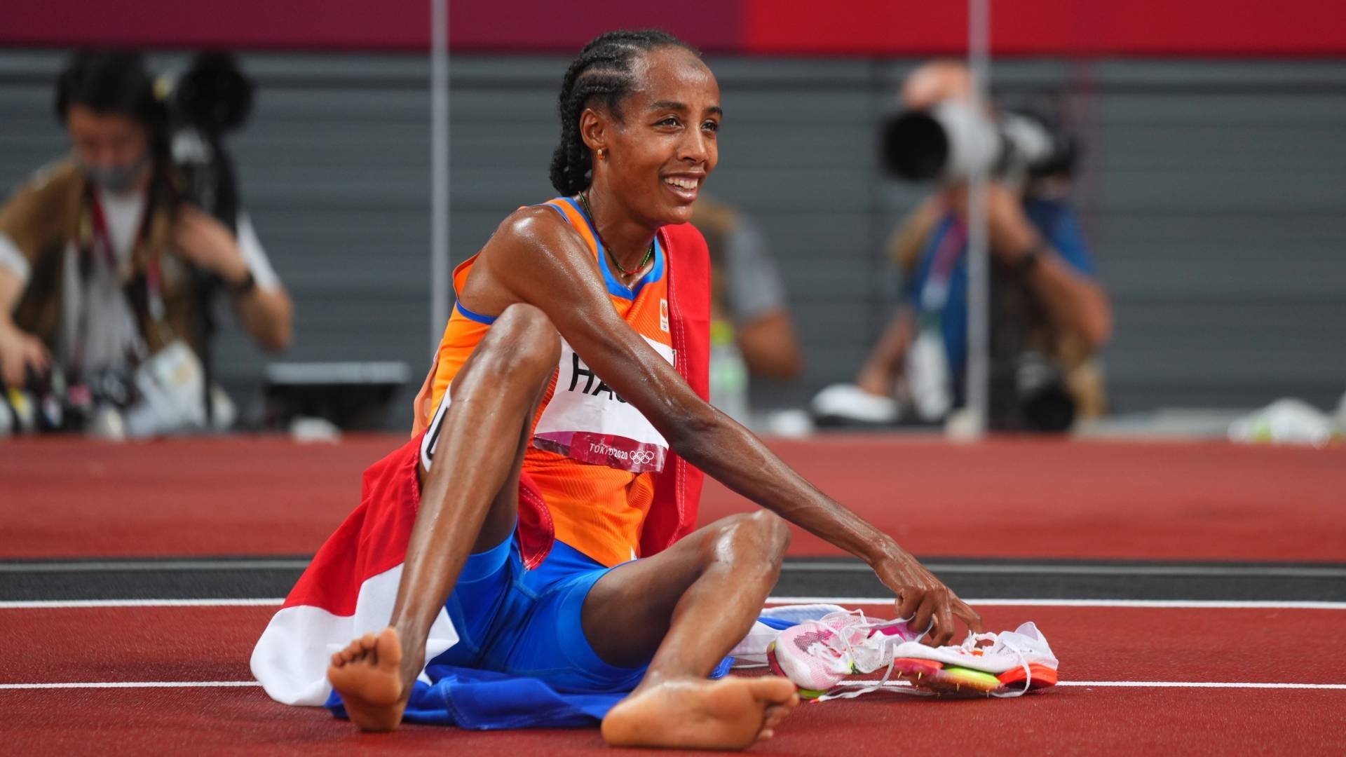 Sifan Hassan, Barefoot running, Foot fetish, Curiosity piqued, 1920x1080 Full HD Desktop