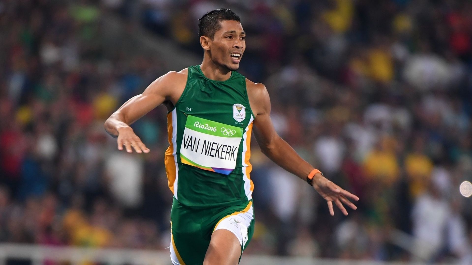 Wayde van Niekerk, Double 200 and 400 meters, London, 1920x1080 Full HD Desktop
