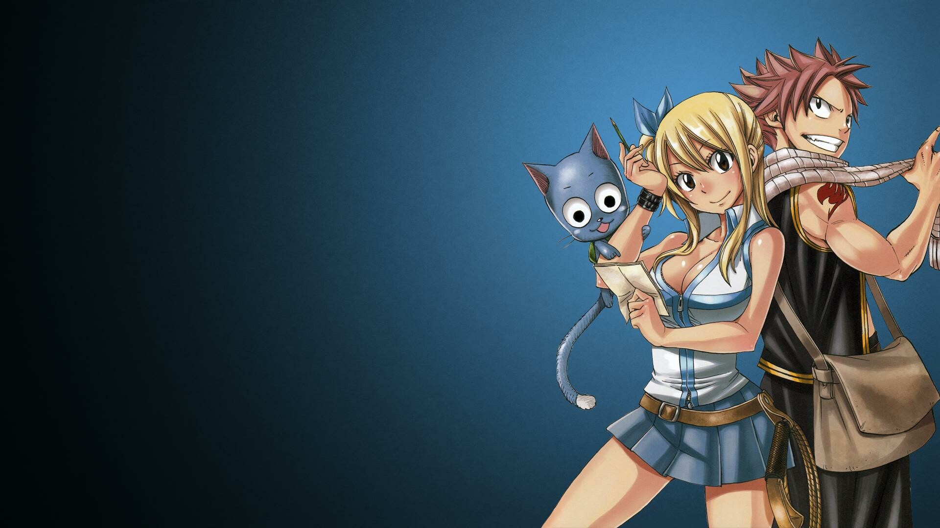 Fairy Tail Backgrounds, Colorful Artwork, Magical World, Anime, 1920x1080 Full HD Desktop