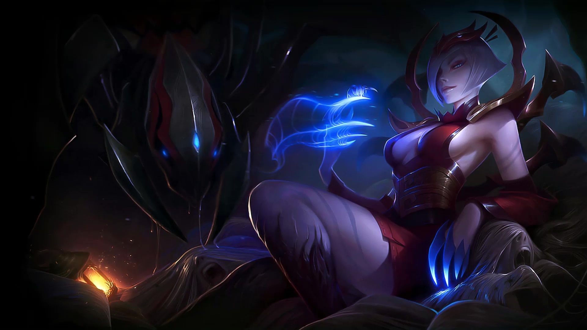 Elise, League of Legends, Gaming, Blood Moon, 1920x1080 Full HD Desktop