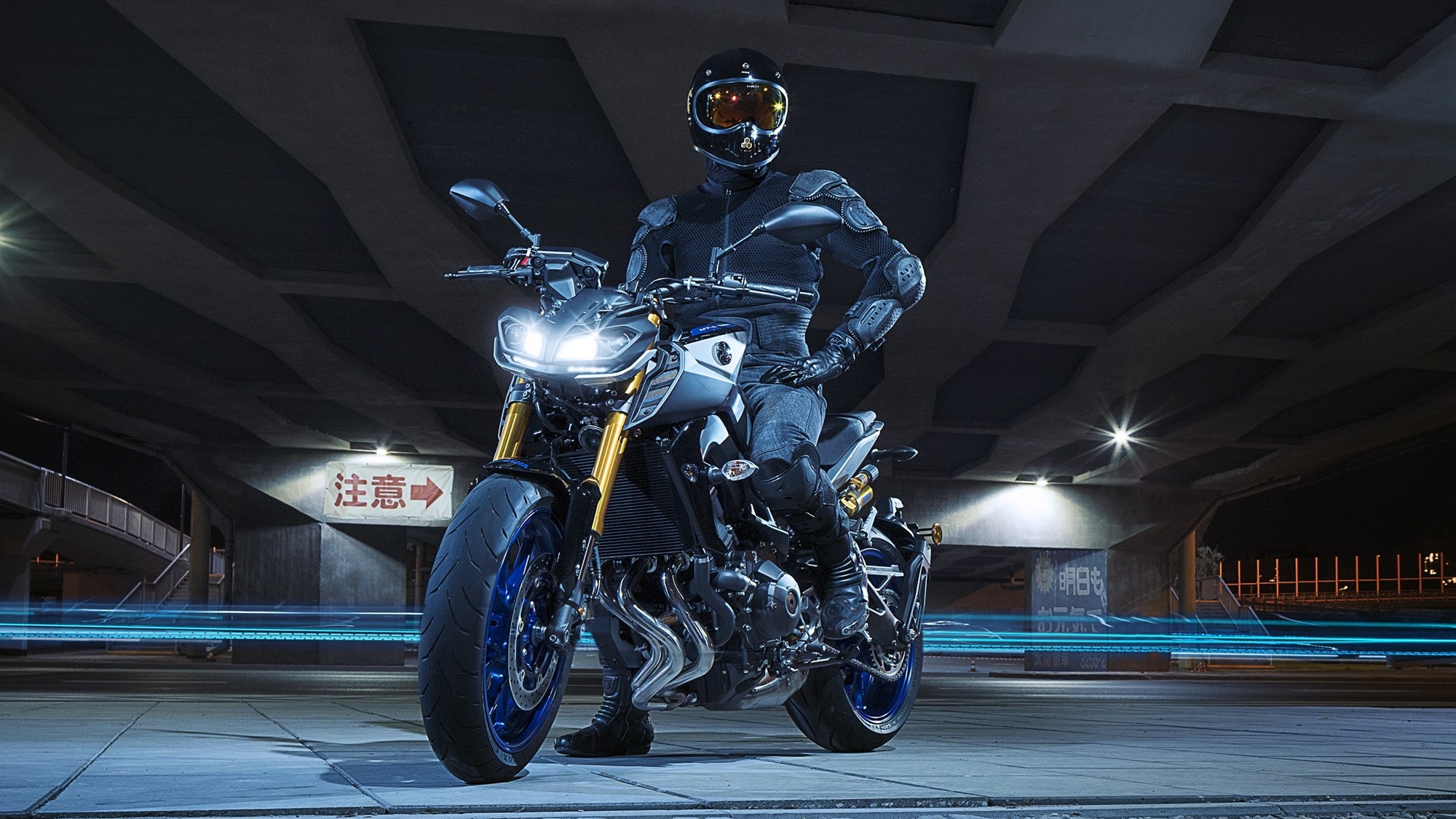 Yamaha MT-09, 2018 Yamaha MT-09 SP version, 2000x1130 HD Desktop