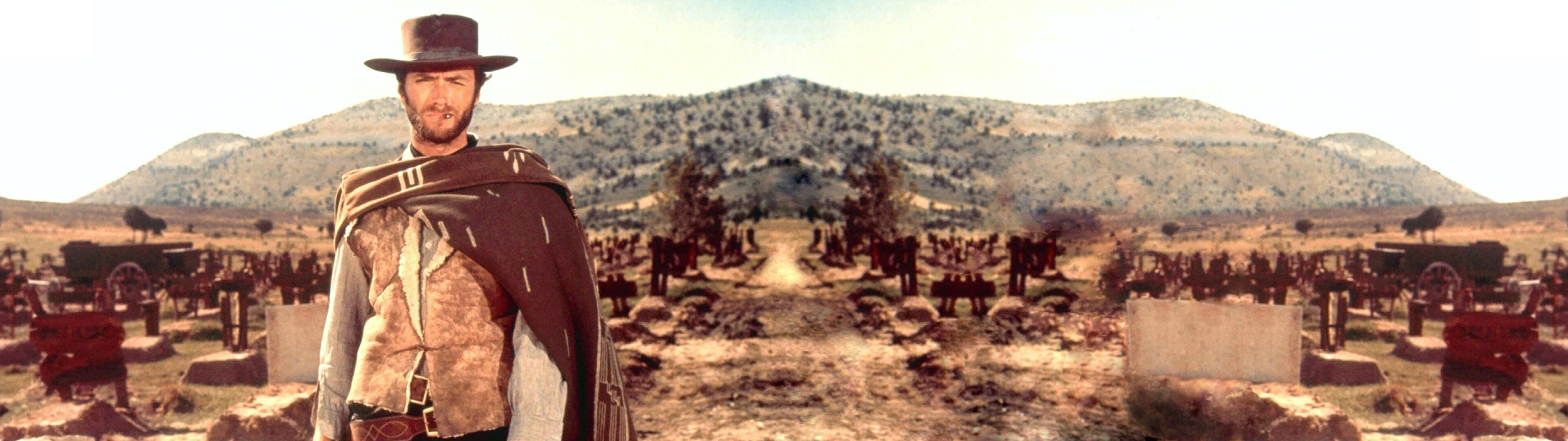 The Good, The Bad and The Ugly, Western, Clint Eastwood wallpapers, 3840x1080 Dual Screen Desktop