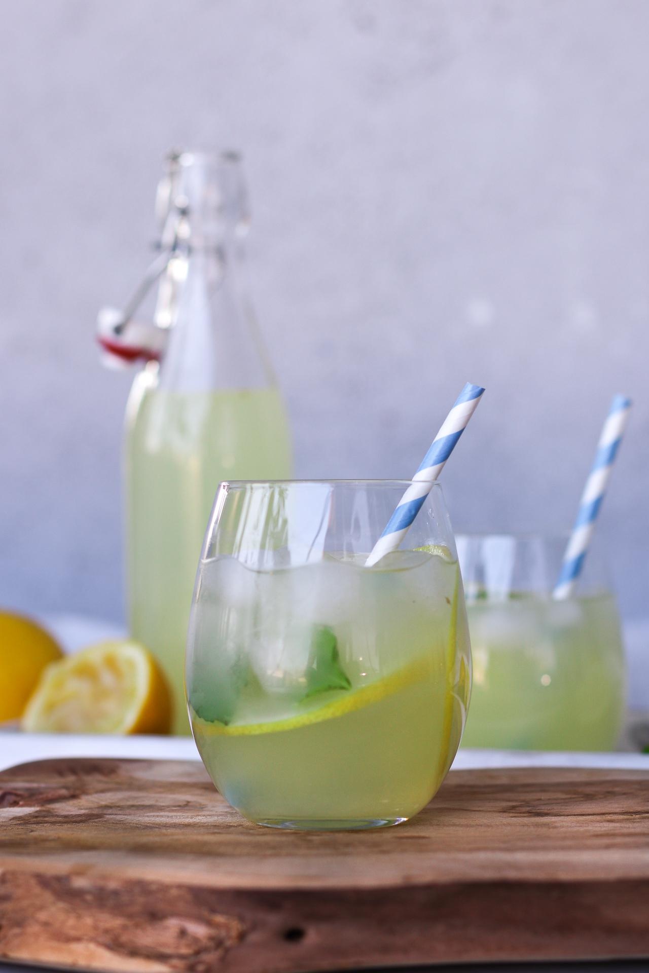 Refreshing ginger mint lemonade, Homemade beverage, Summer drink, Citrus twist, 1280x1920 HD Phone