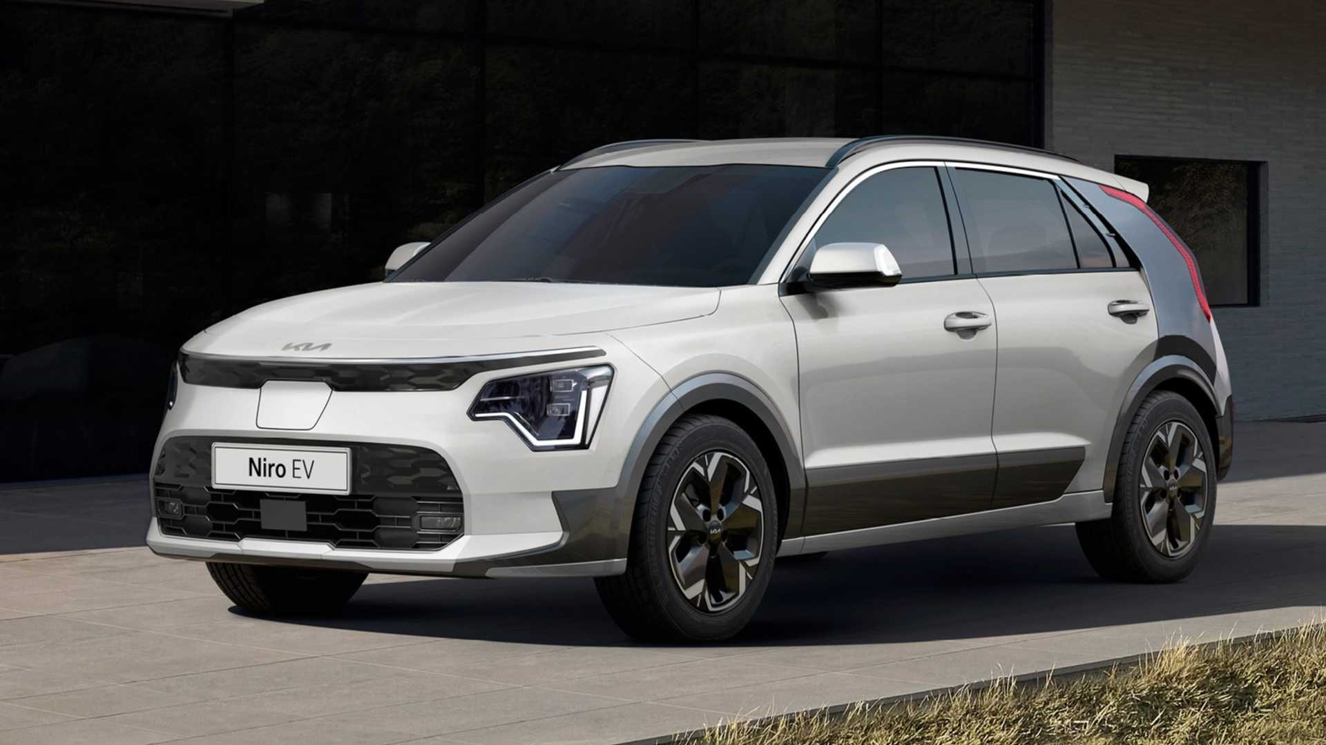 Kia Niro, 2023 model, EV with long range, 1920x1080 Full HD Desktop