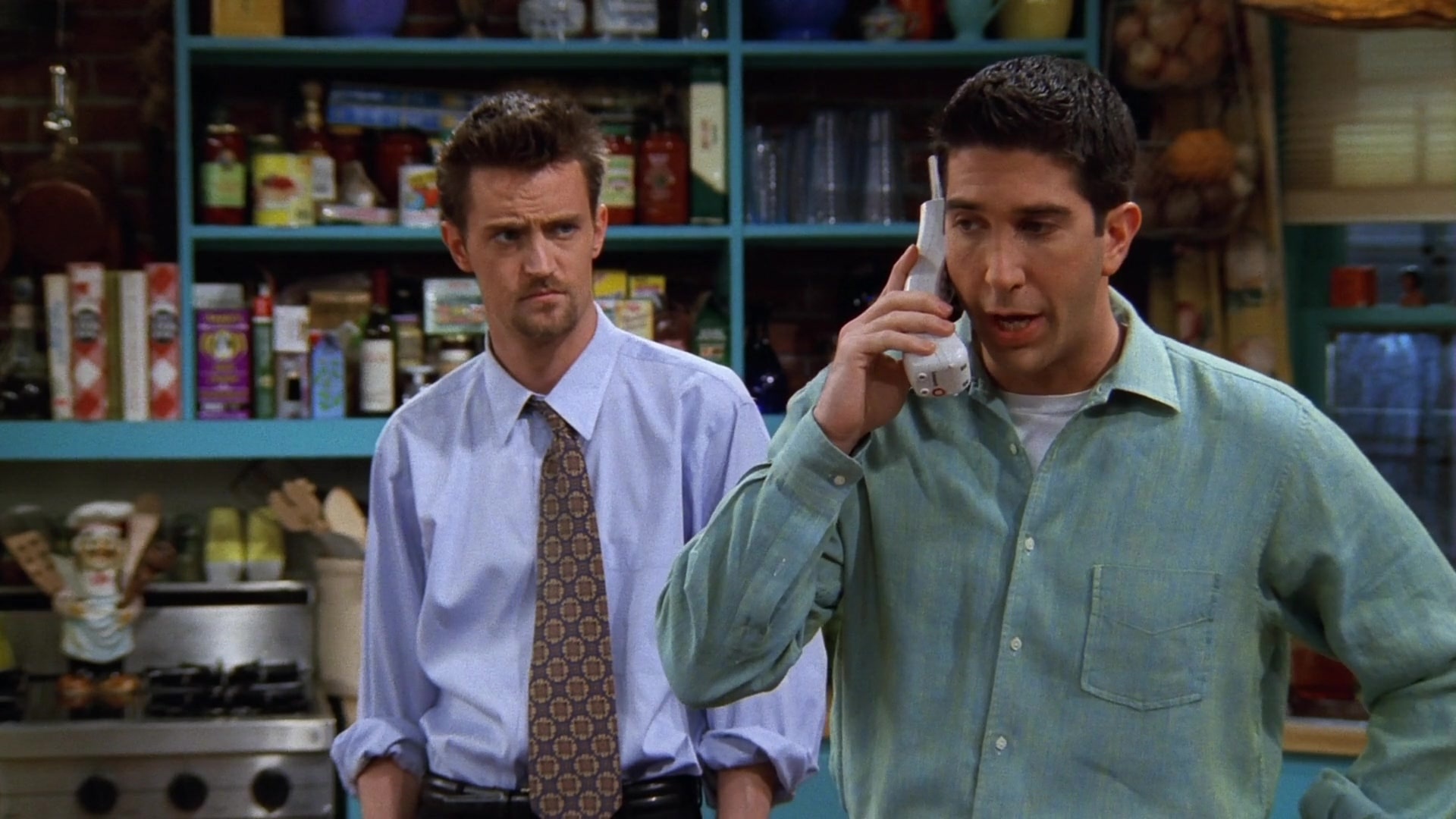 Lucent Telephone, Ross Geller, Ultimate Fighting Champion, Friends, 1920x1080 Full HD Desktop