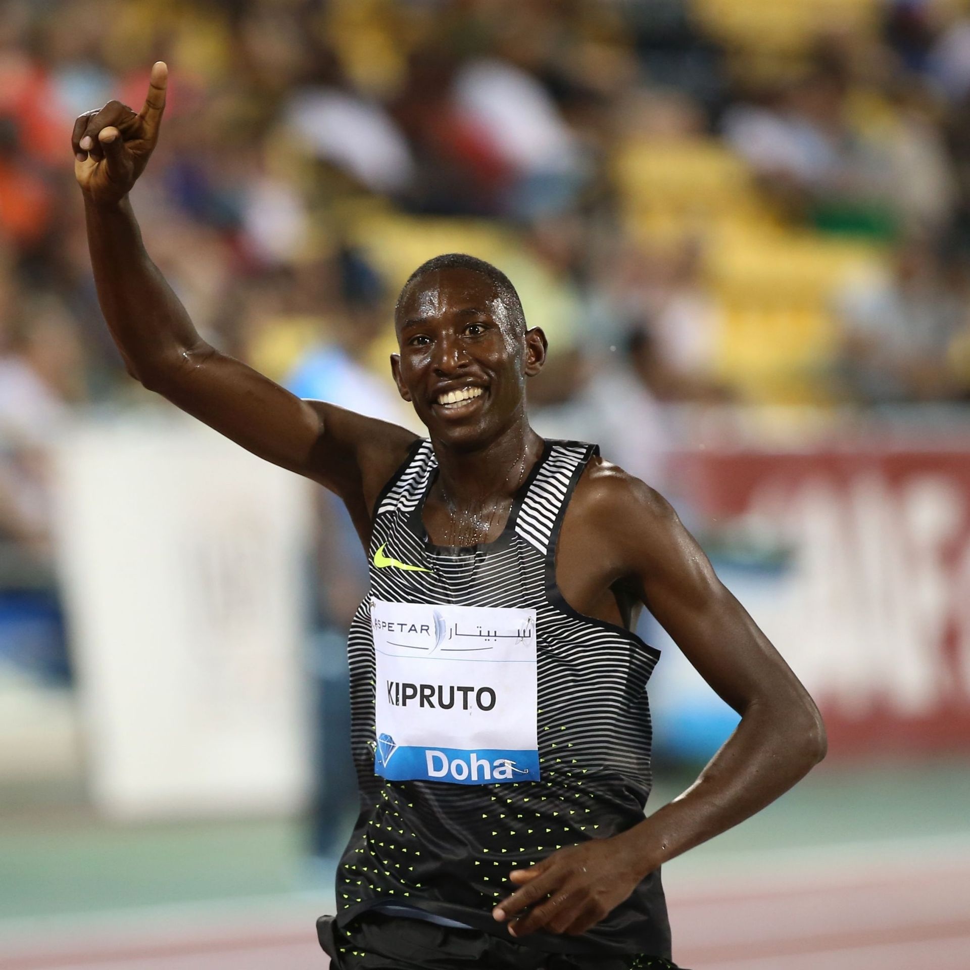 Doha 2016, Conseslus Kipruto Wallpaper, 1920x1920 HD Phone