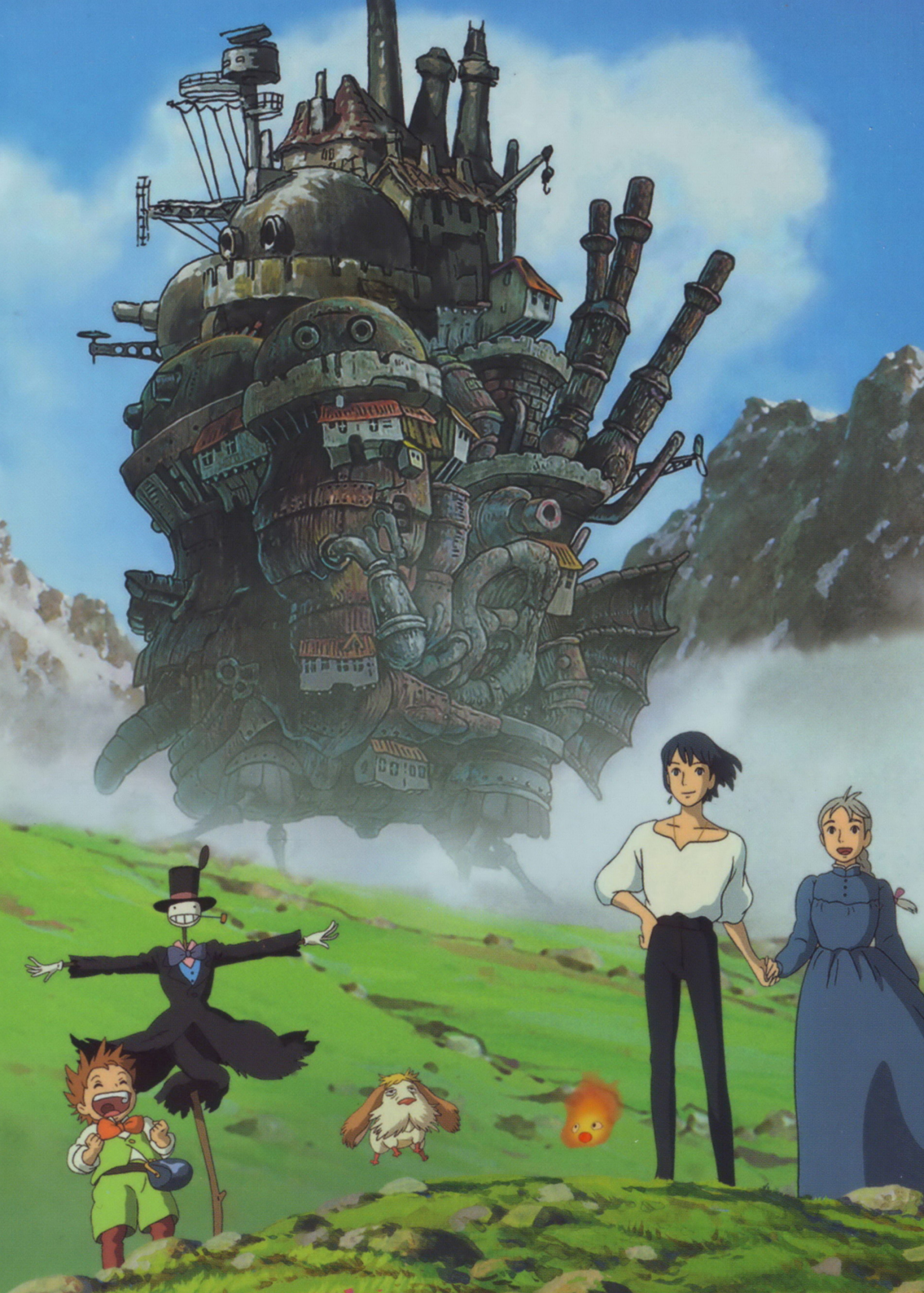 Howl's Moving Castle, Howl Jenkins, Enchanting wallpaper, Minitokyo scan, 2120x2960 HD Phone