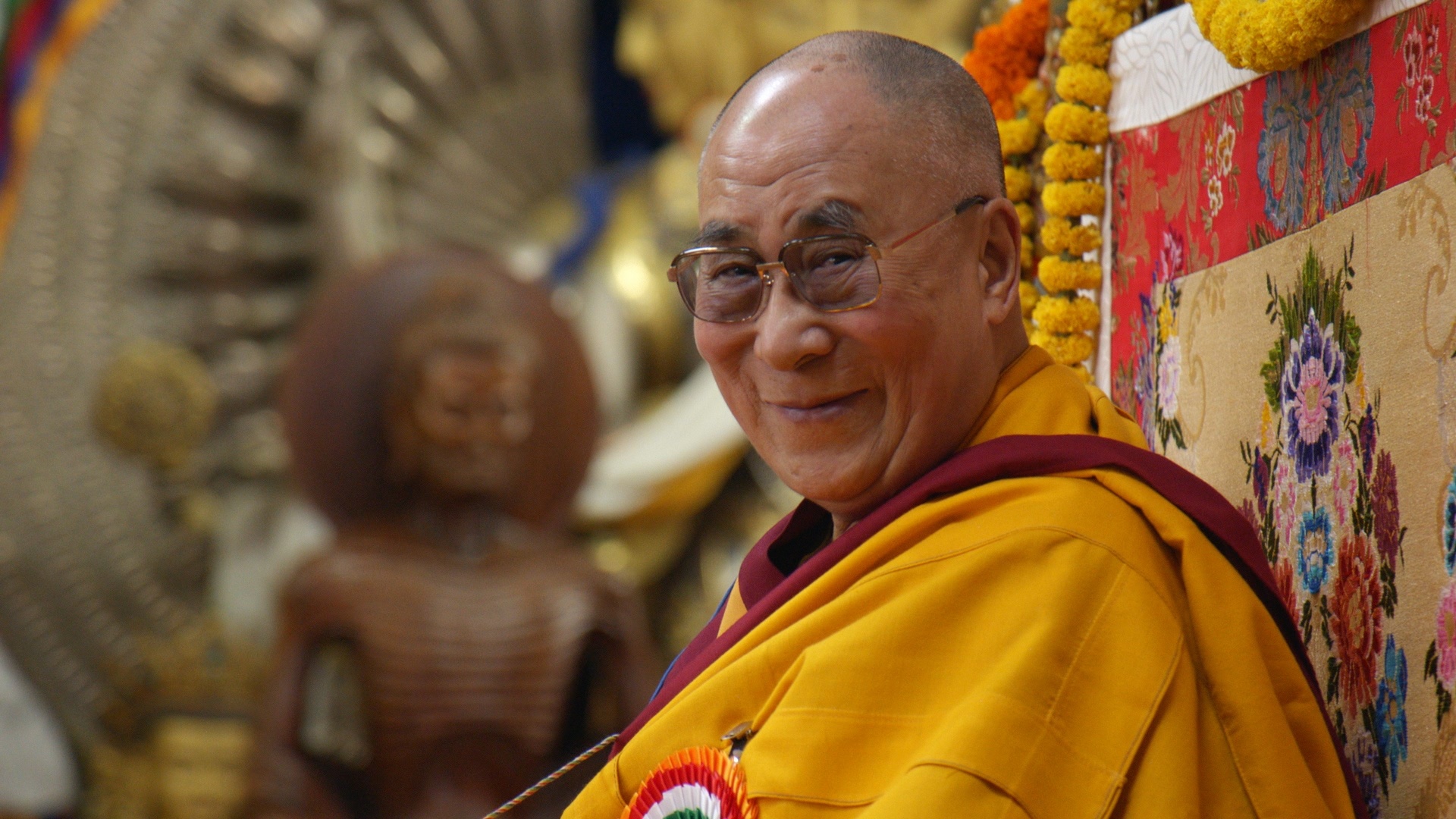 Dalai Lama, Celeb spiritual leader, Peace advocate, Dalai Lama, 1920x1080 Full HD Desktop